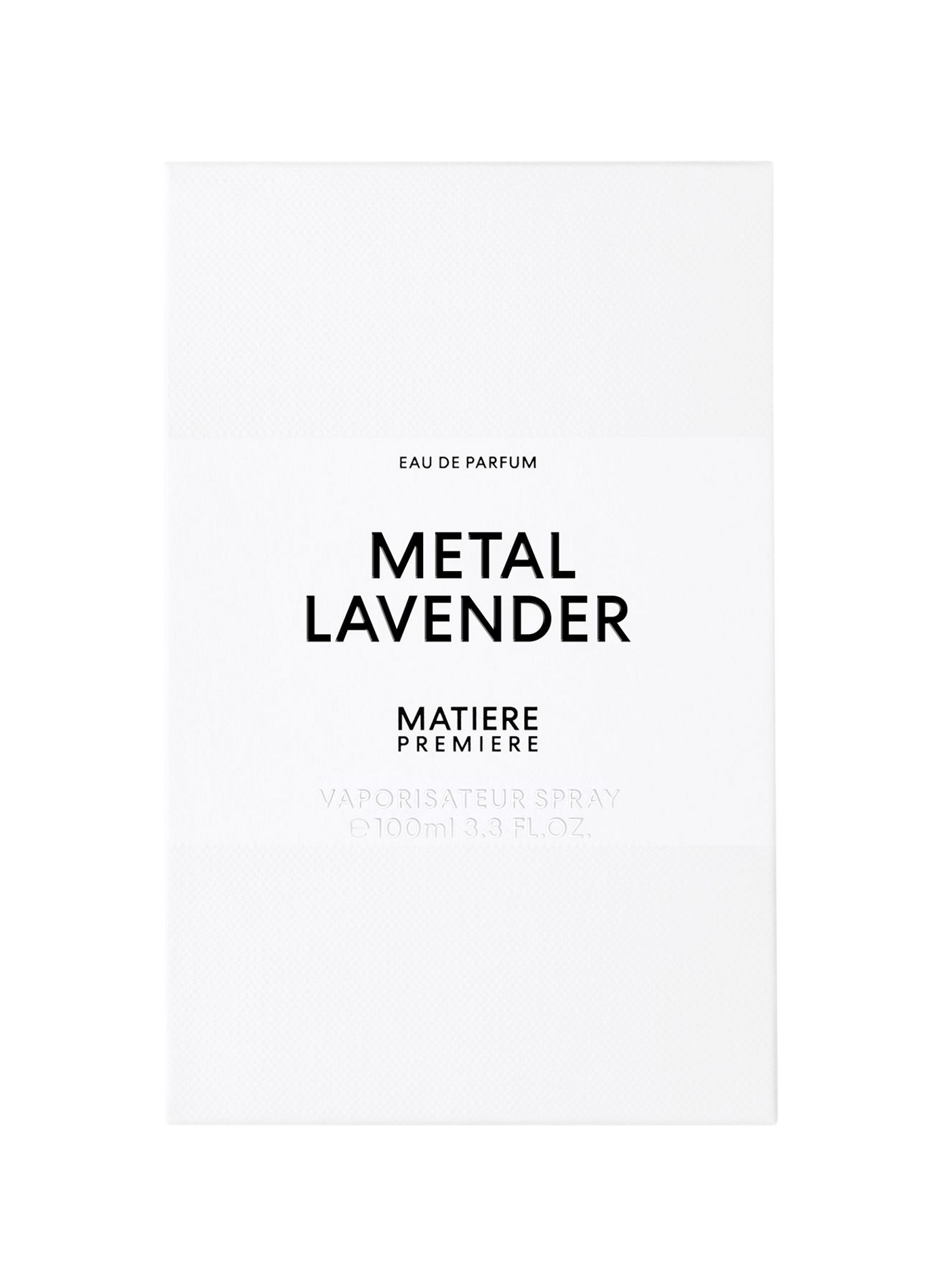 Metal Lavender - Eau de parfum MATIERE PREMIERE No color
