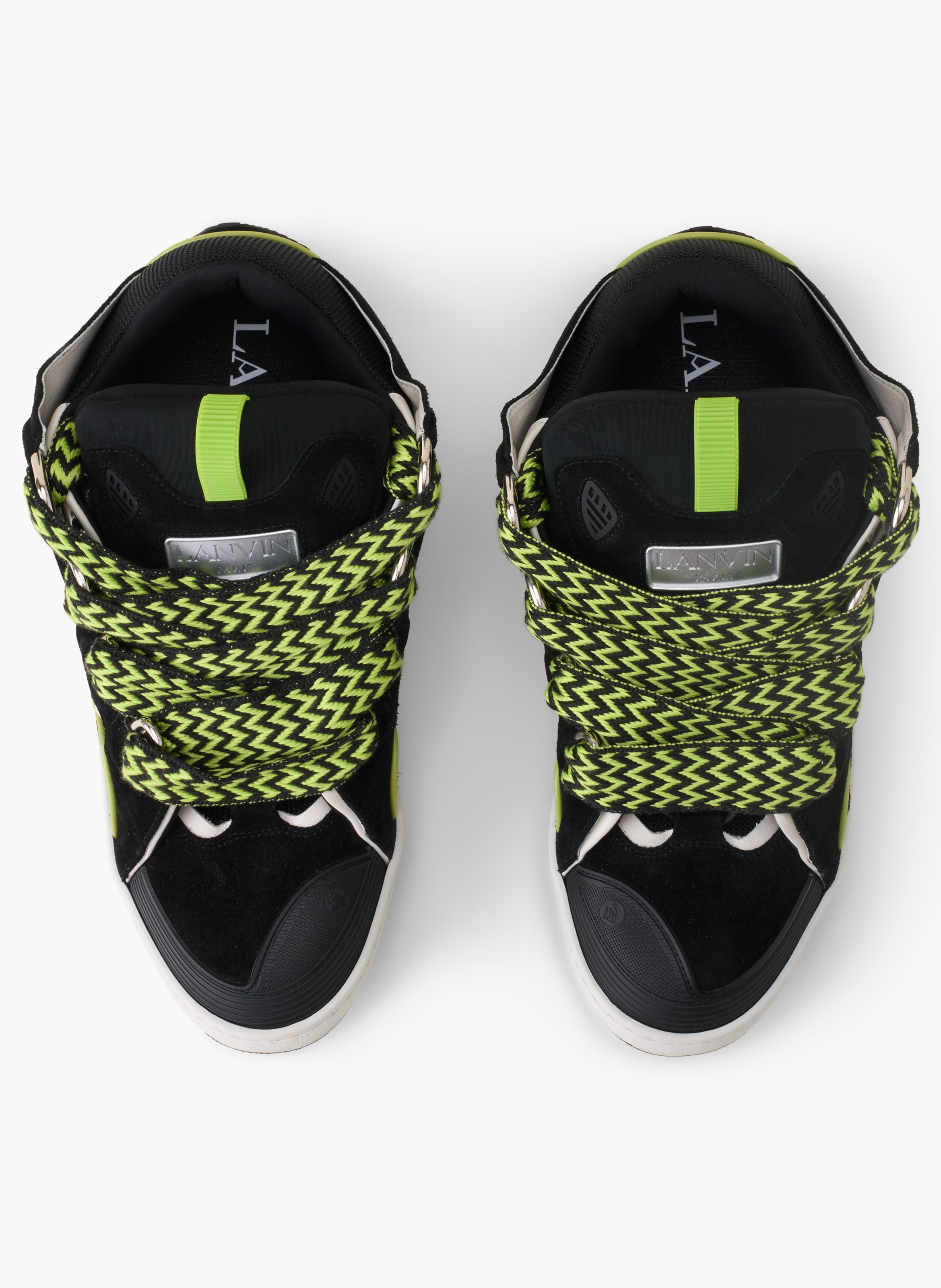 Sneakers curb en cuir LANVIN Vert