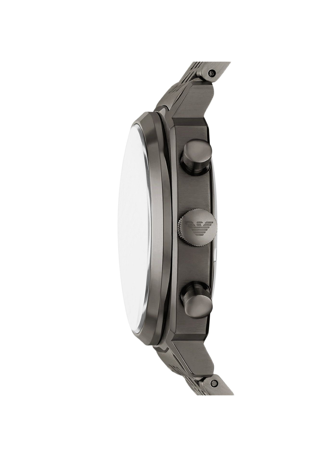 Montre quartz en acier inoxydable ARMANI MONTRES Bleu