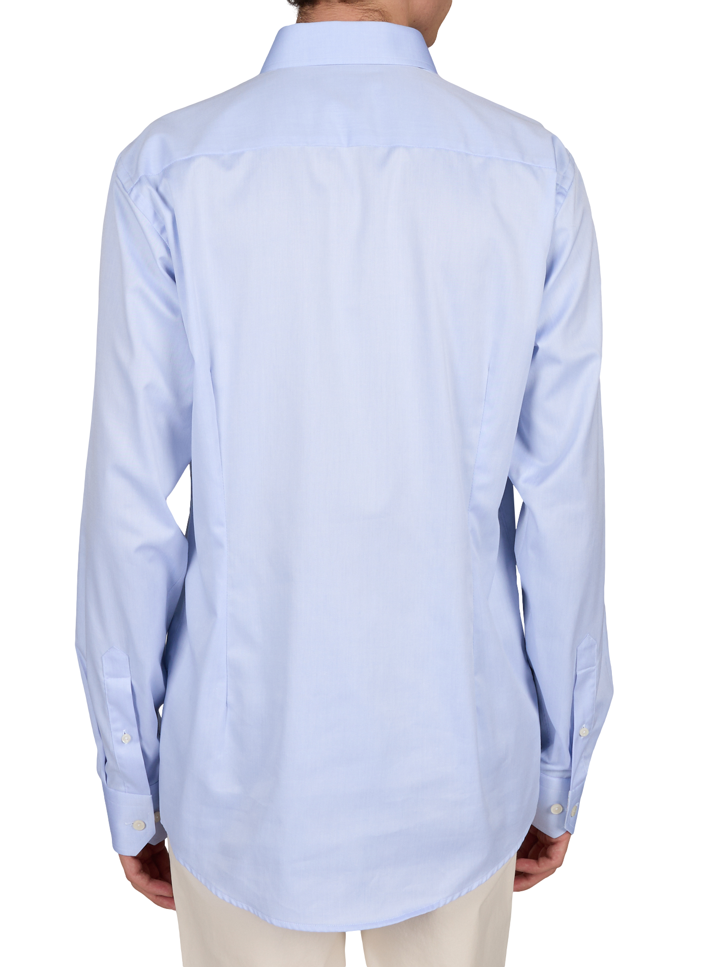 Chemise slim en coton ETON Bleu