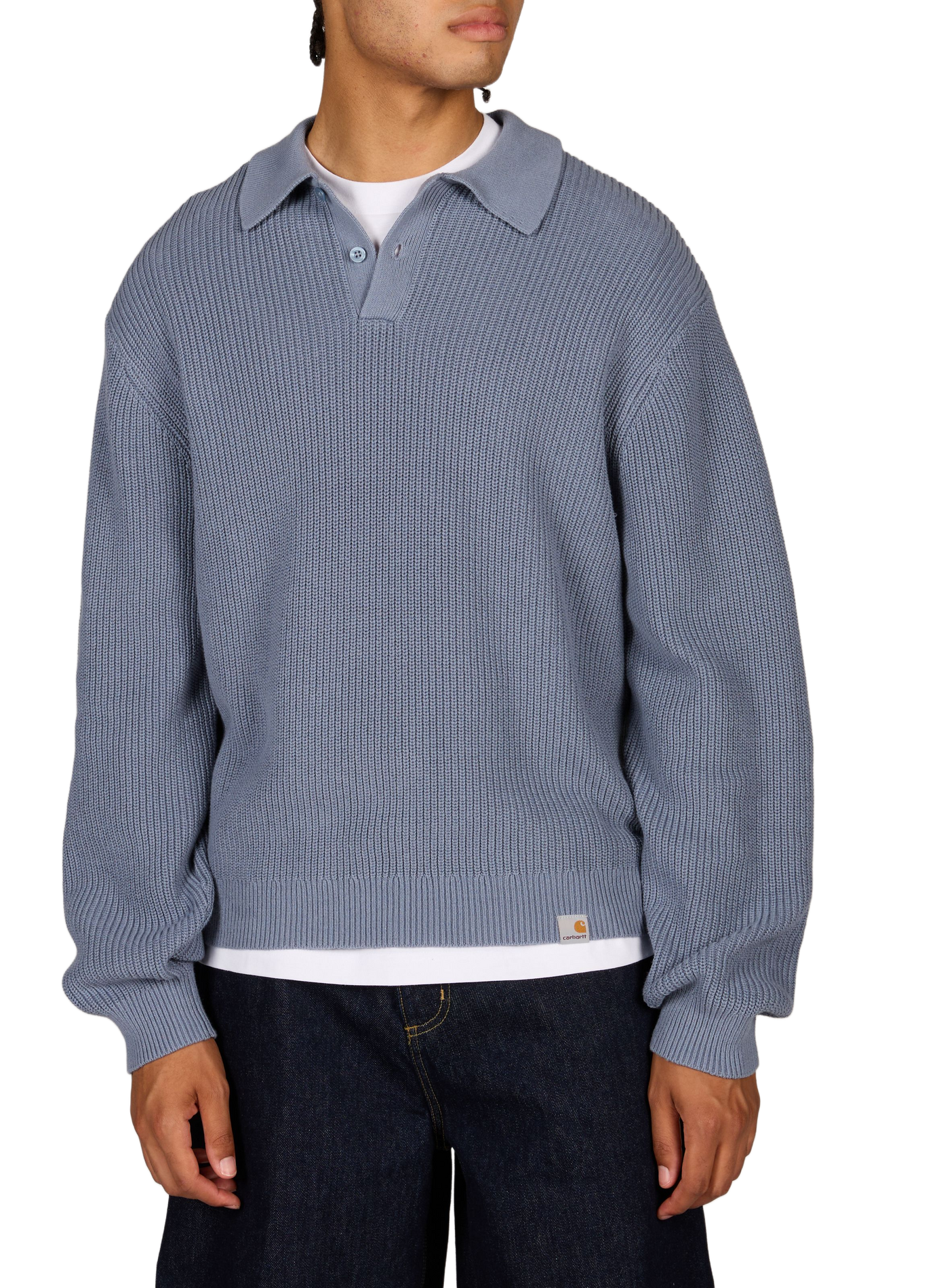 Pull en coton CARHARTT WIP Bleu
