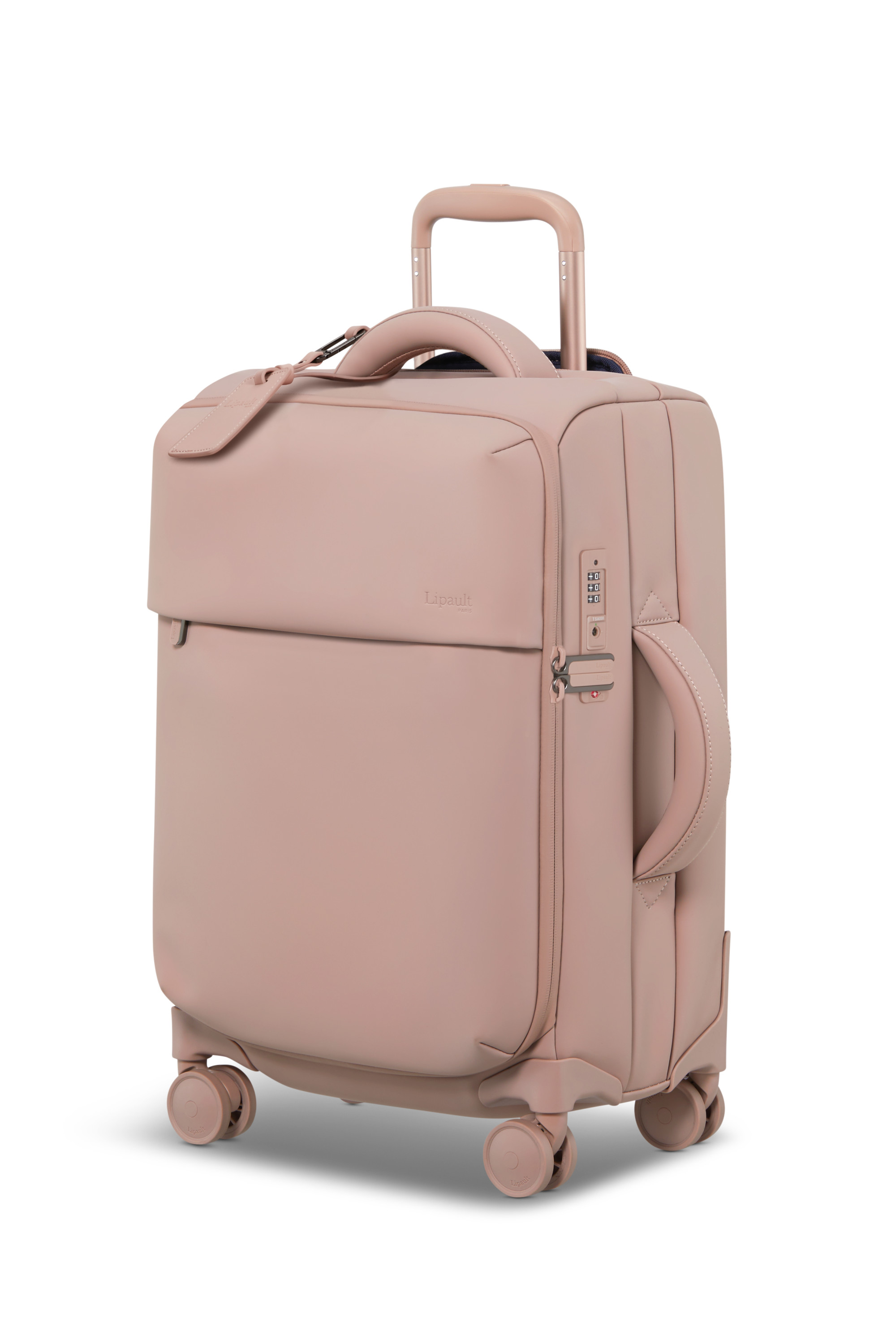 Lost in berlin valise 4 roues taille s LIPAULT PARIS Rose
