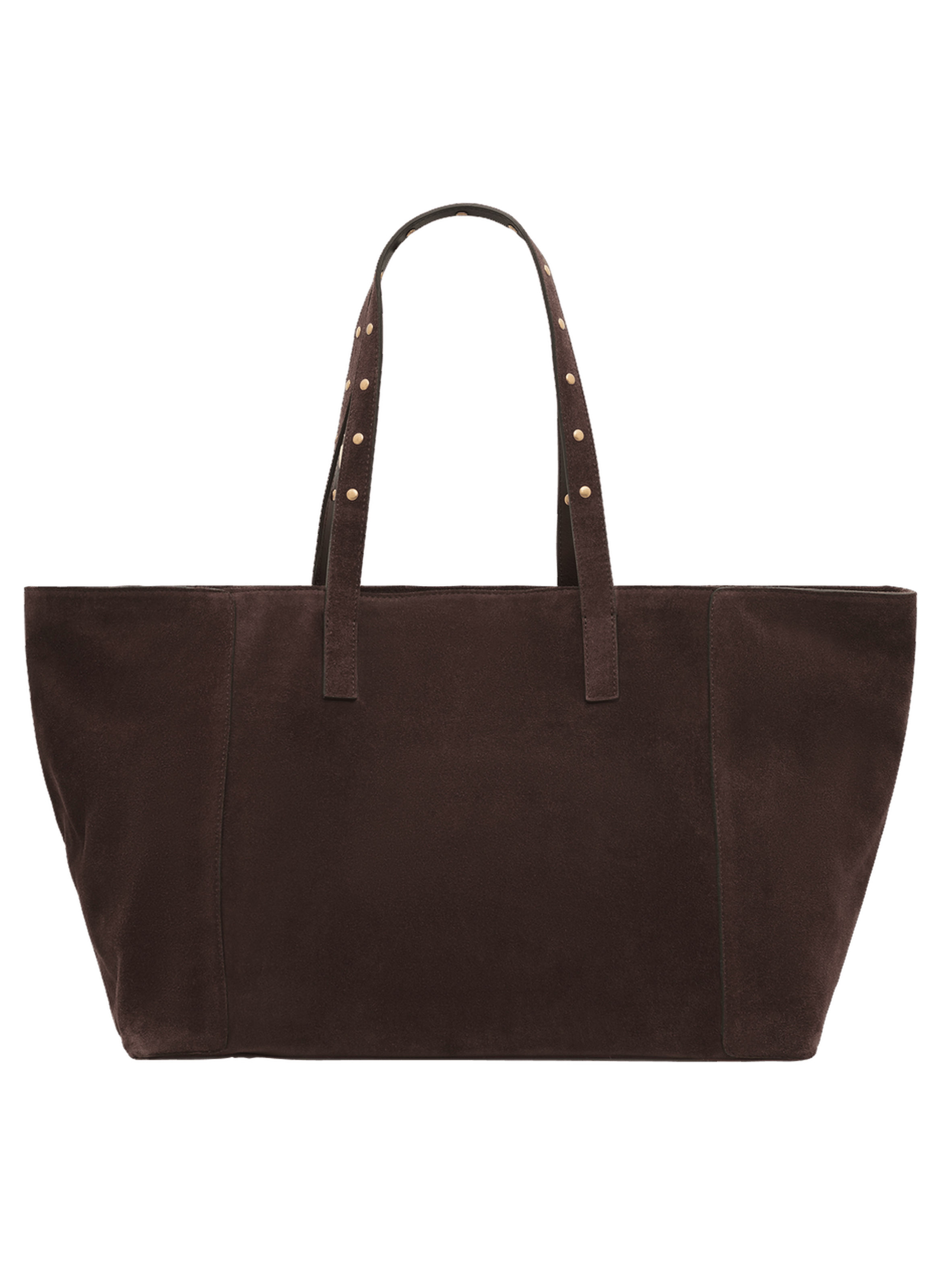 Cabas en cuir velours - simple GERARD DAREL Marron