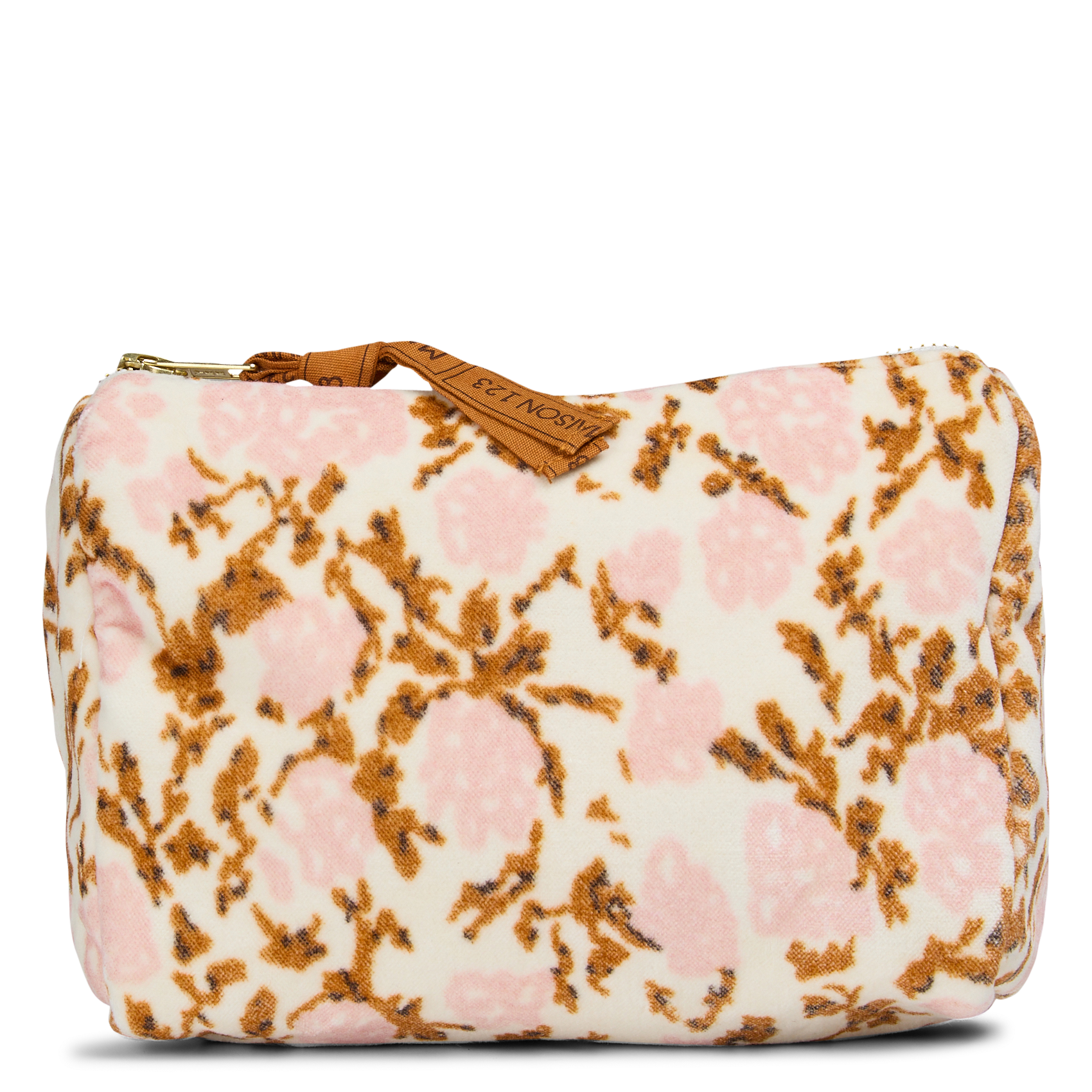 Trousse velours à motif vadim MAISON 123 Blanc