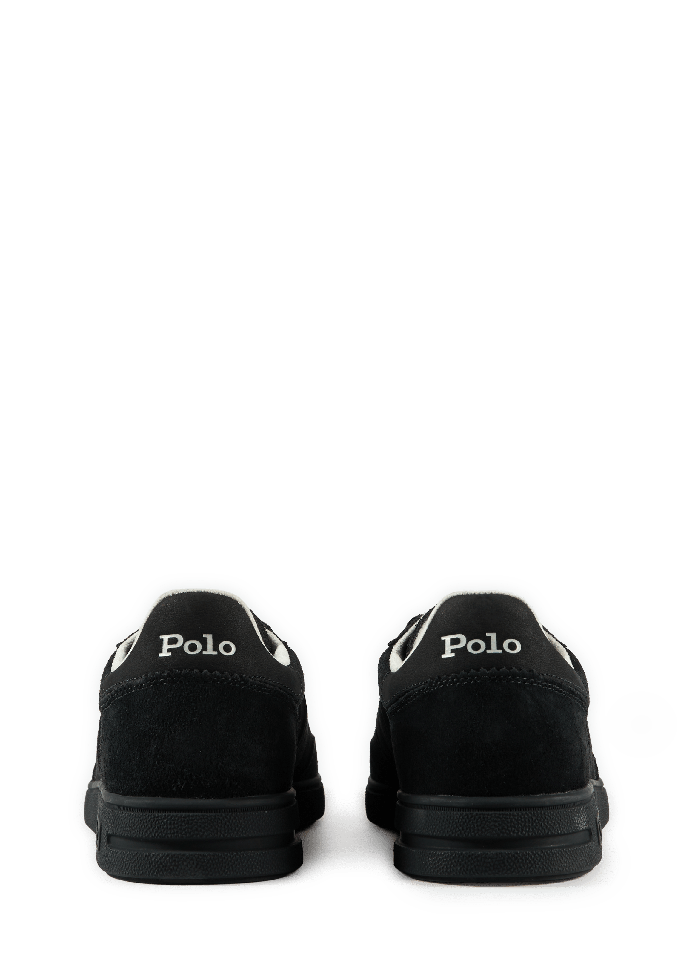 Low-top leather sneakers POLO RALPH LAUREN Black