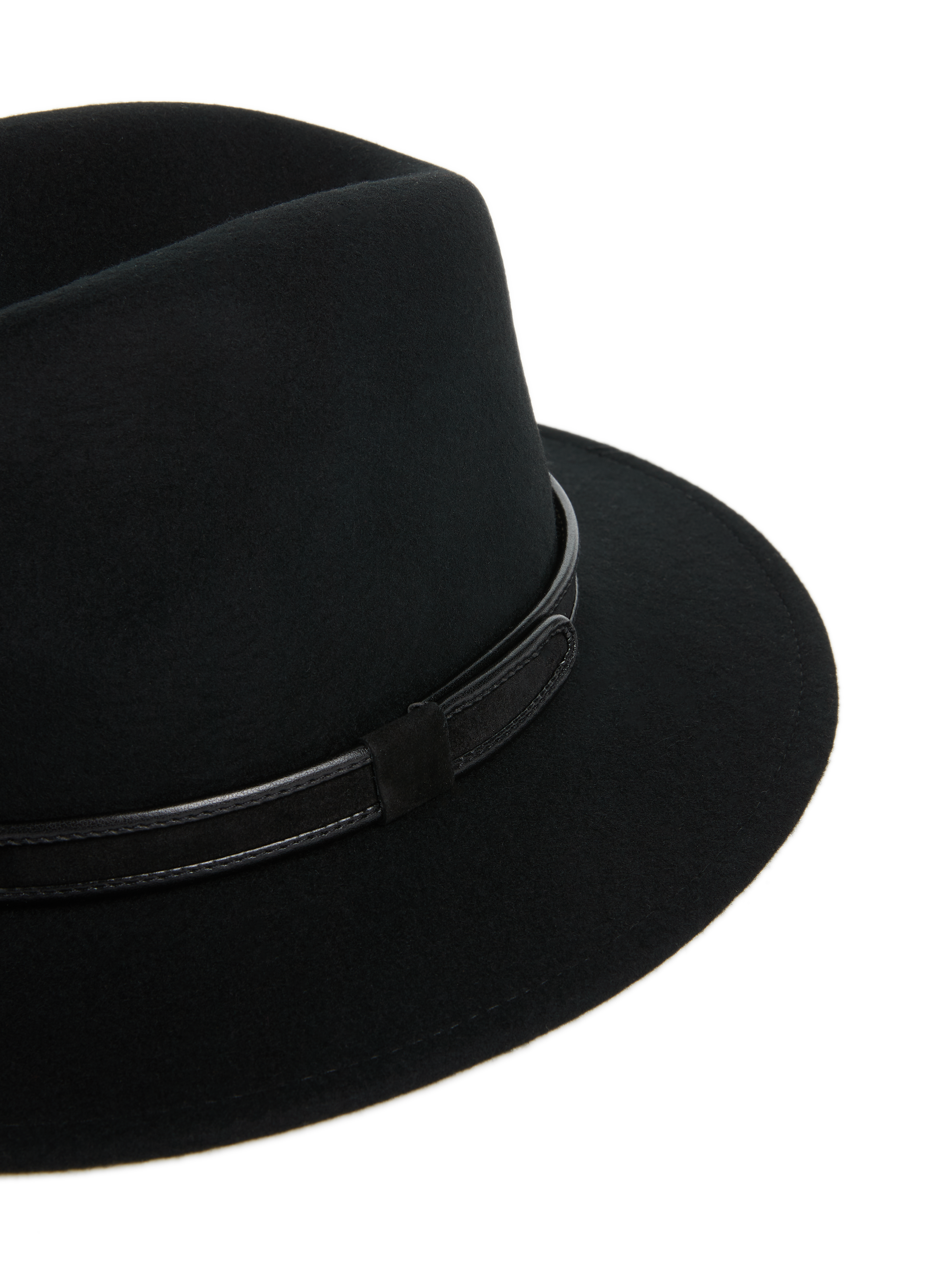 Wool felt hat SAISON 1865 Black