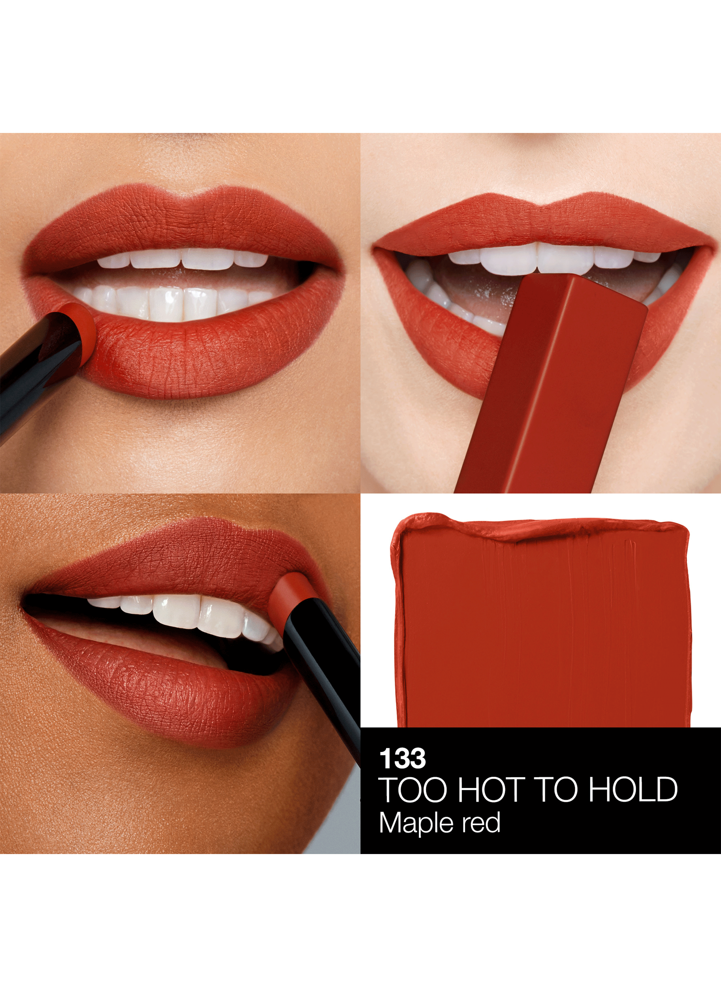 Powermatte lipstick NARS Too hot to hold
