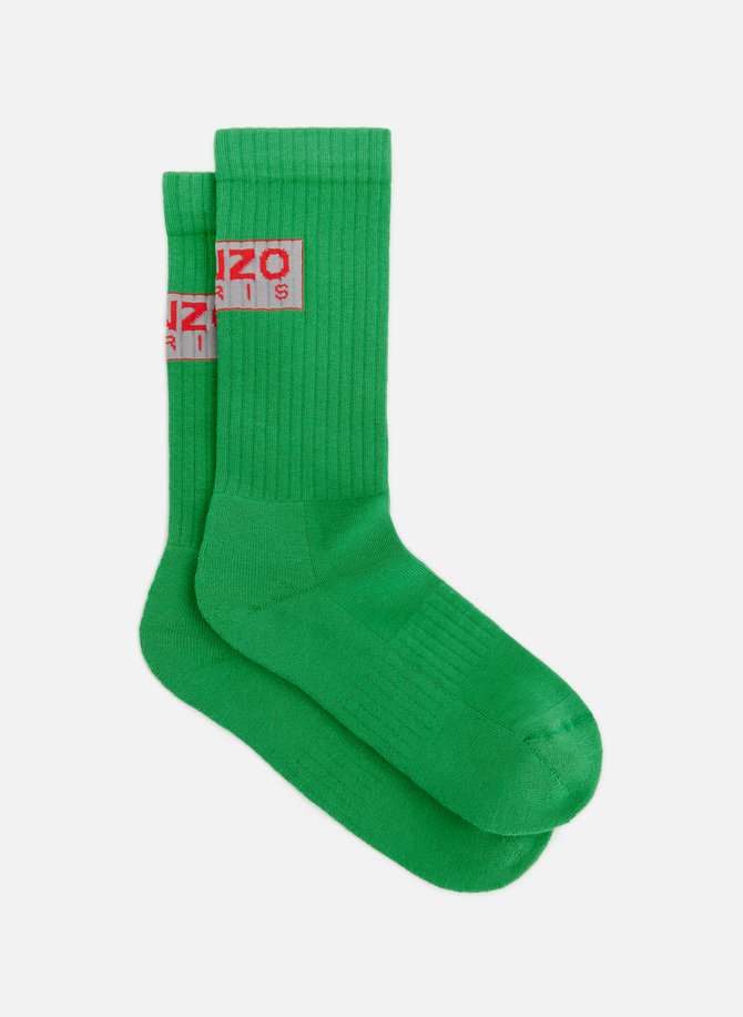 Cotton-blend logo socks KENZO
