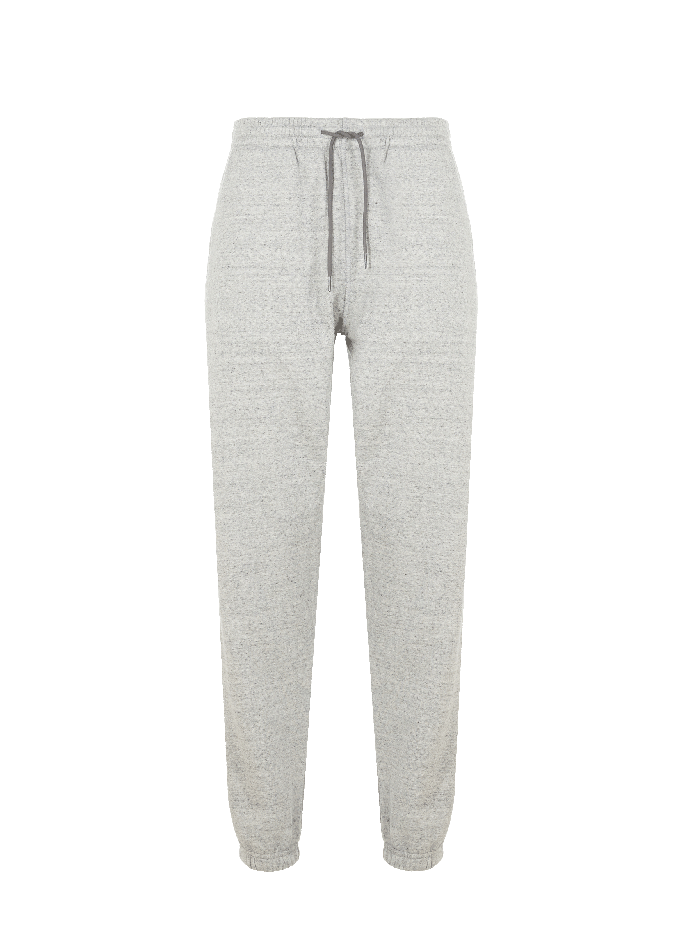Pantalon de survêtement chiné en coton mélangé