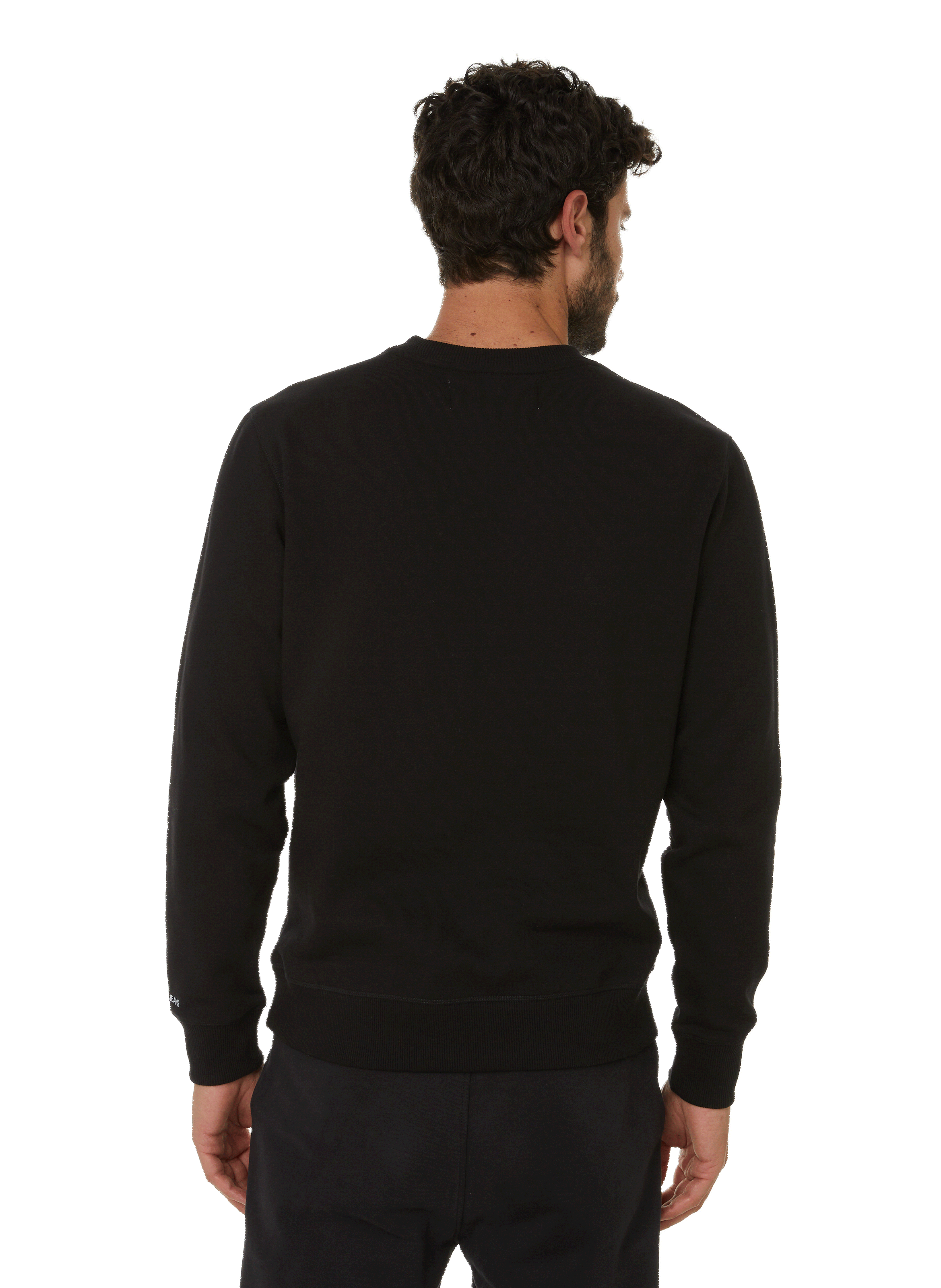 Organic cotton sweatshirt CALVIN KLEIN Black