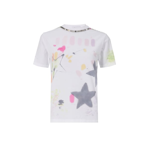 T-shirt à motif en coton