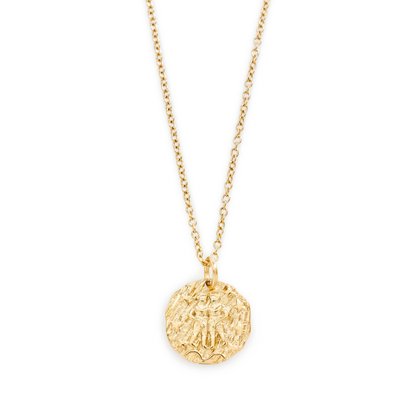 Au Printemps Paris Astro Necklace In Gold
