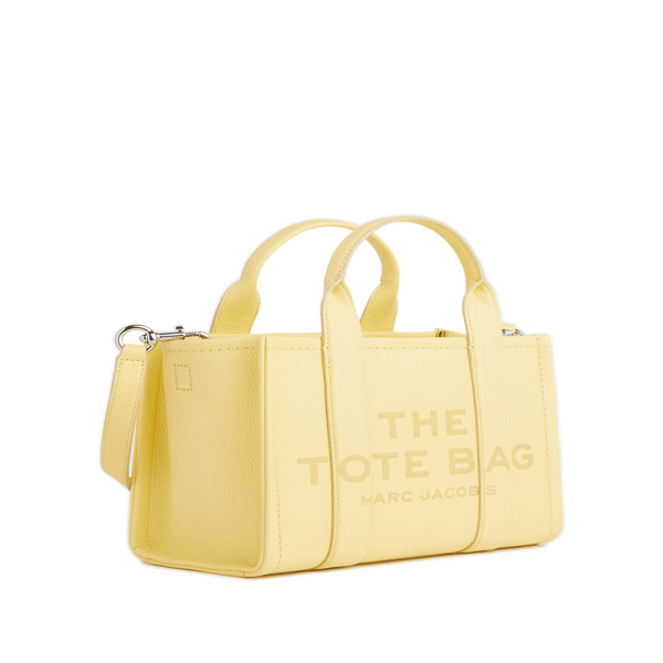 Marc Jacobs The Tote Mini Leather Tote Bag In Yellow