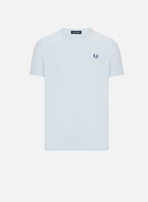 Blaues Baumwoll-T-ShirtFRED PERRY 