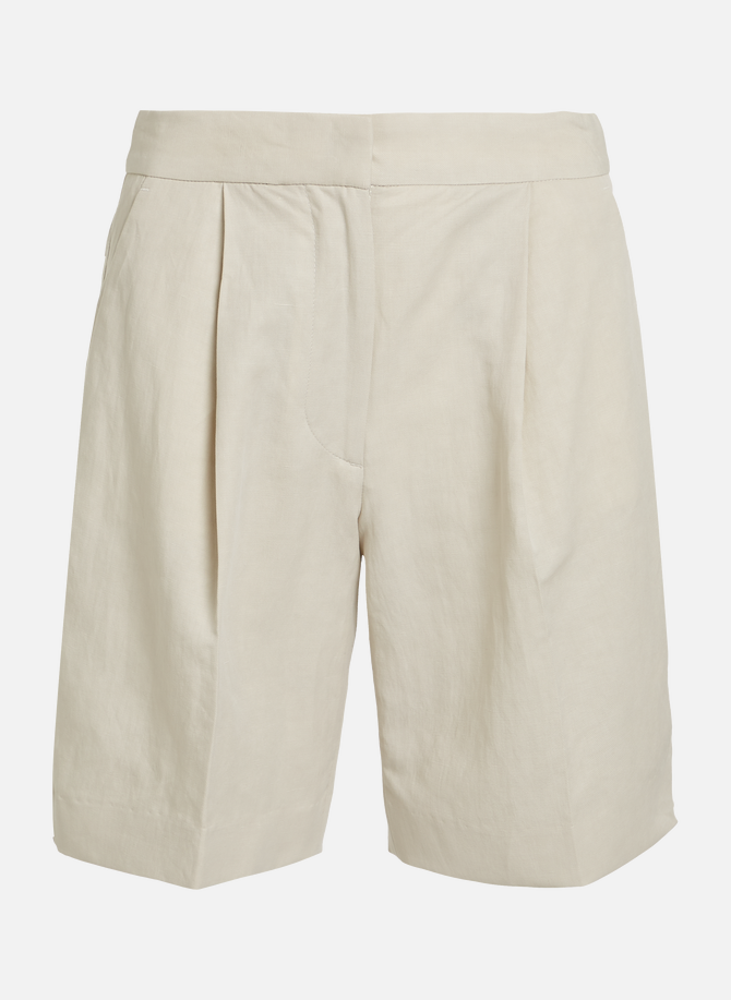 CALVIN KLEIN linen blend shorts