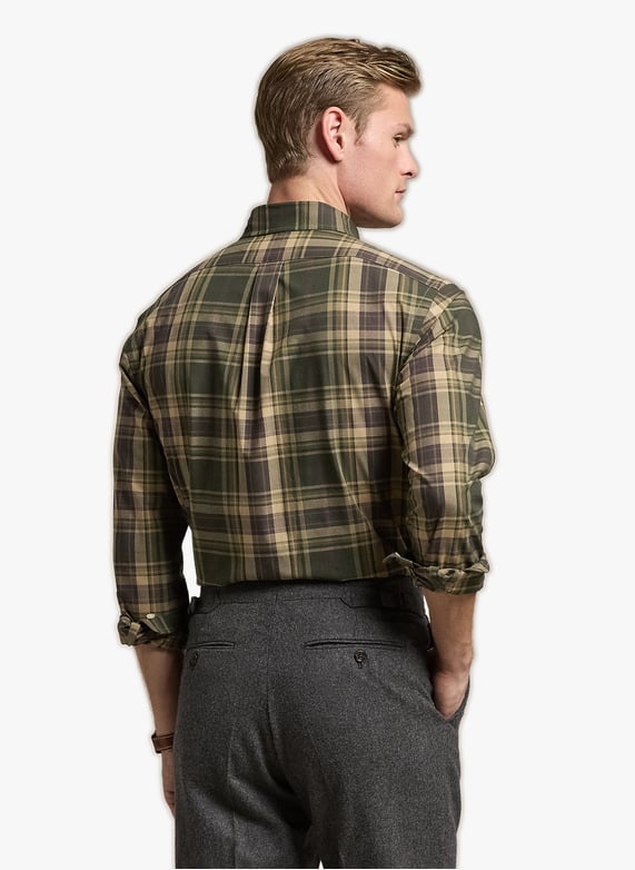 Check cotton Shirt | Green by POLO RALPH LAUREN Check cotton Shirt Green