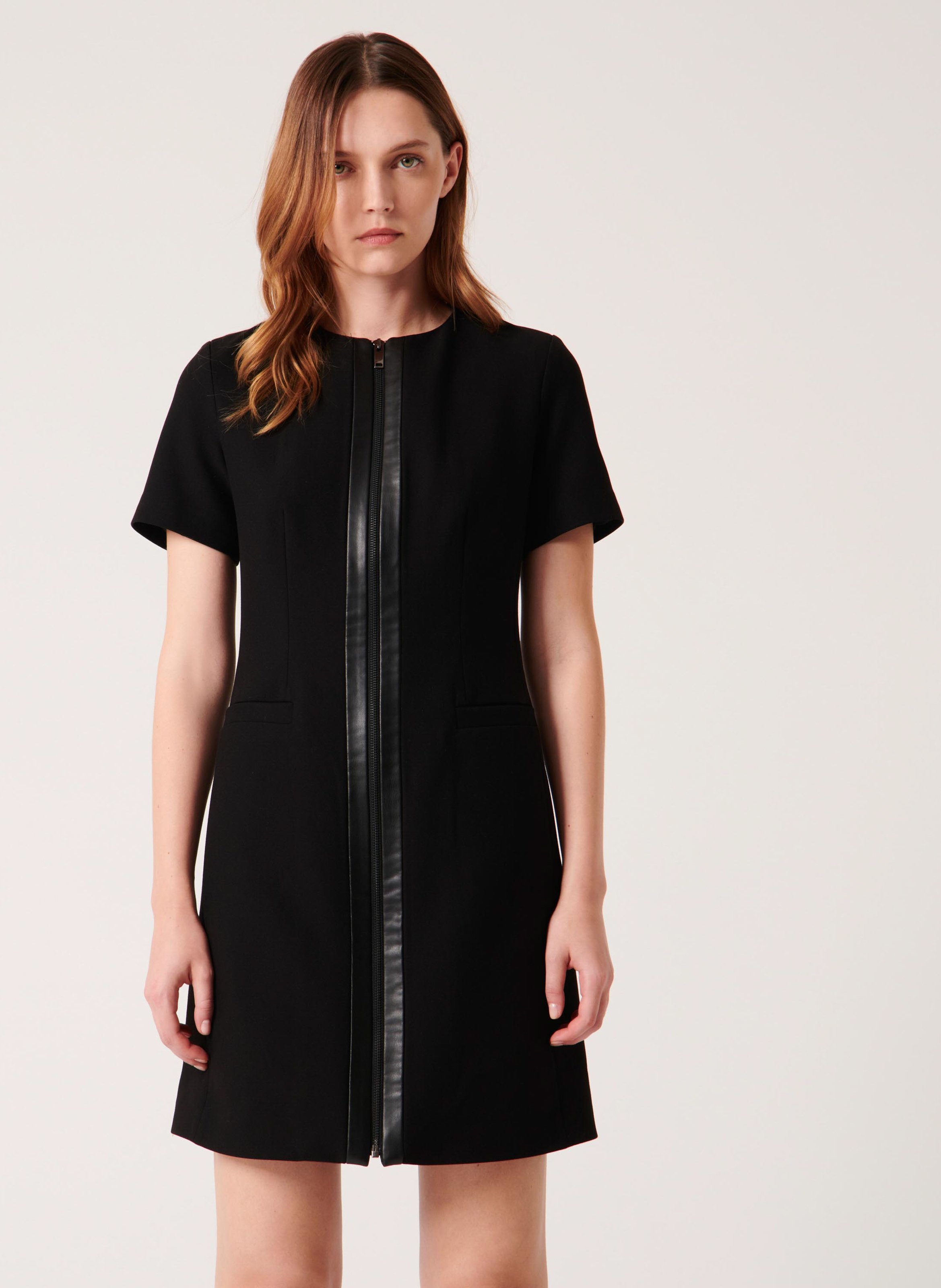 Robe noir droite - rochela ZAPA Noir