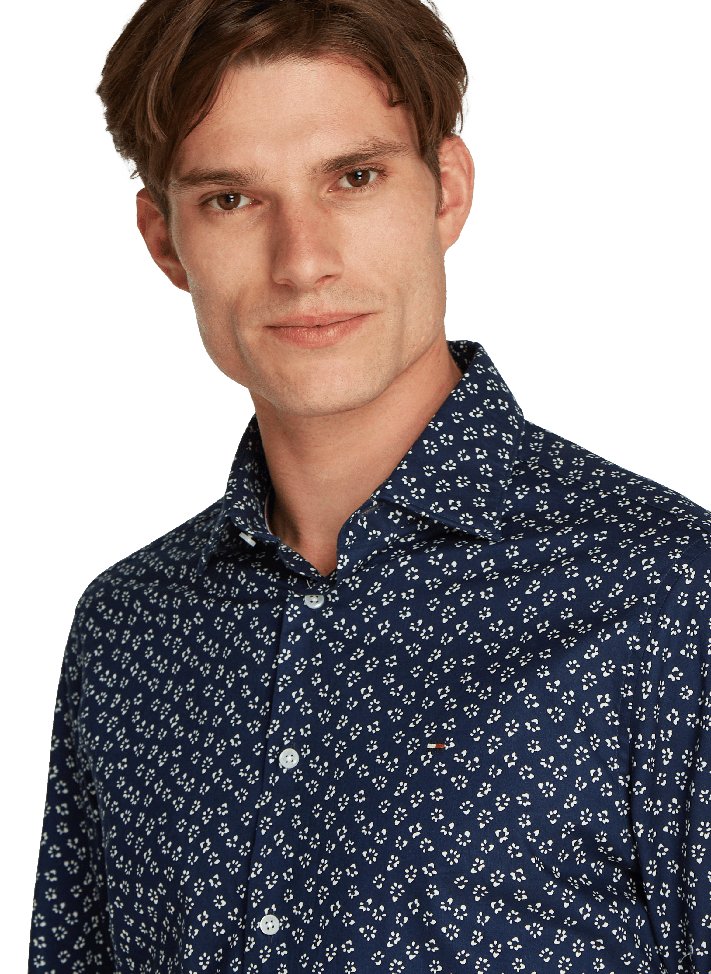 Patterned shirt TOMMY HILFIGER Blue