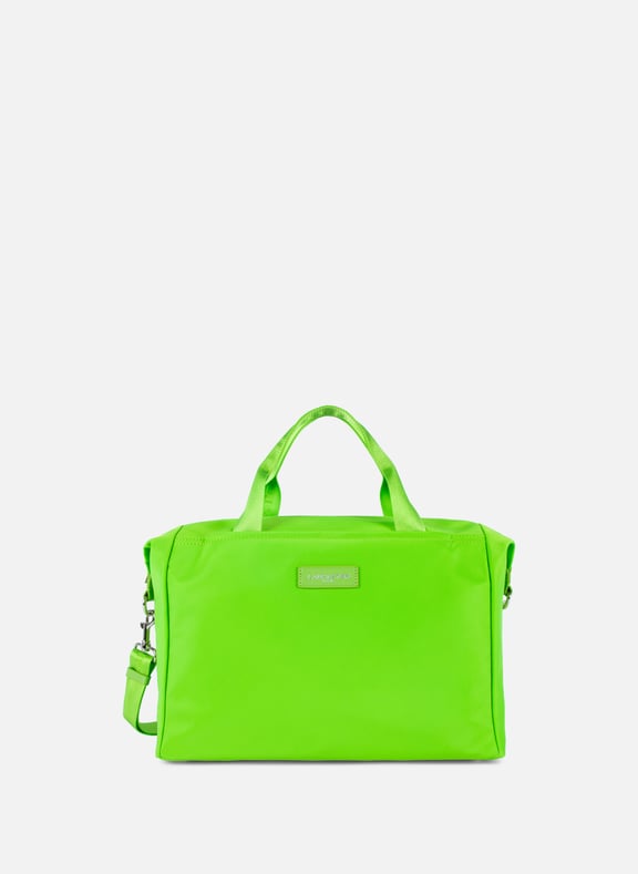 Large tote bag - Basic Vita Green by LANCASTER LANCASTER Large tote bag - Basic Vita Green