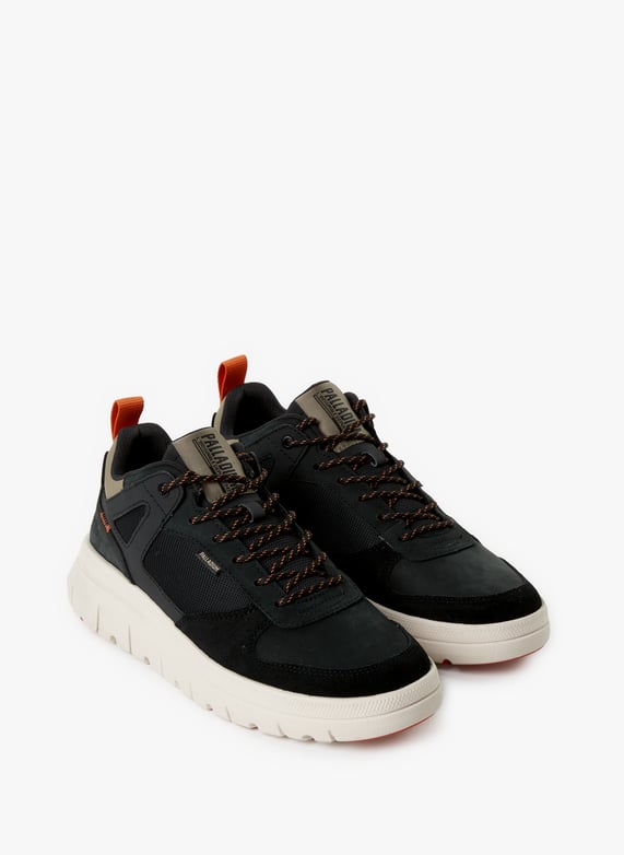 Baskets en cuir mélangé | Noir by PALLADIUM Baskets en cuir mélangé Noir