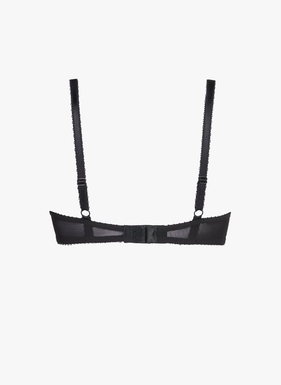 Soutien-gorge corbeille à armatures en dentelle | Noir by FREYA Soutien-gorge corbeille à armatures en dentelle Noir