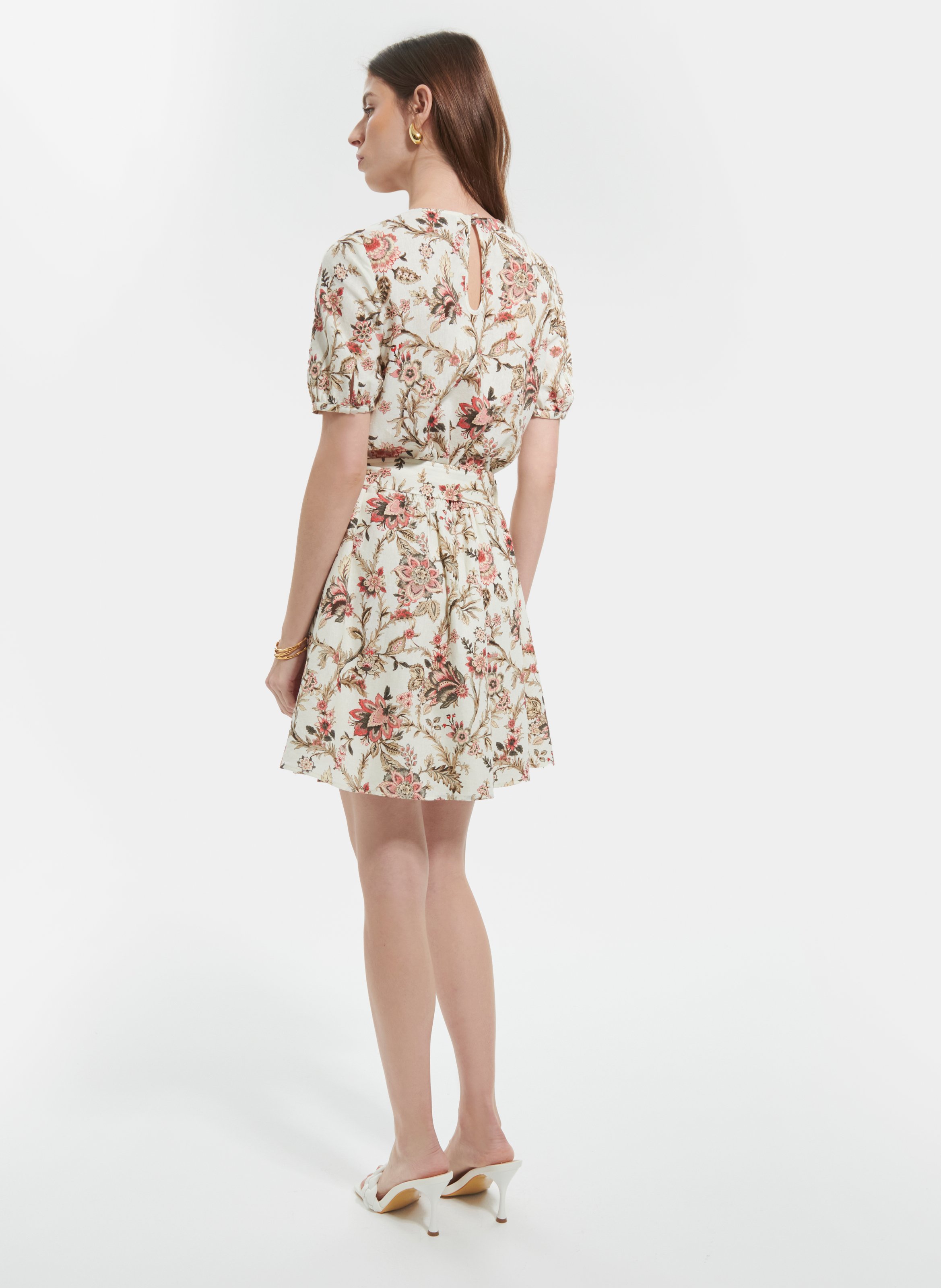 Robe  russelina (russella mc 3/4) Multicolore