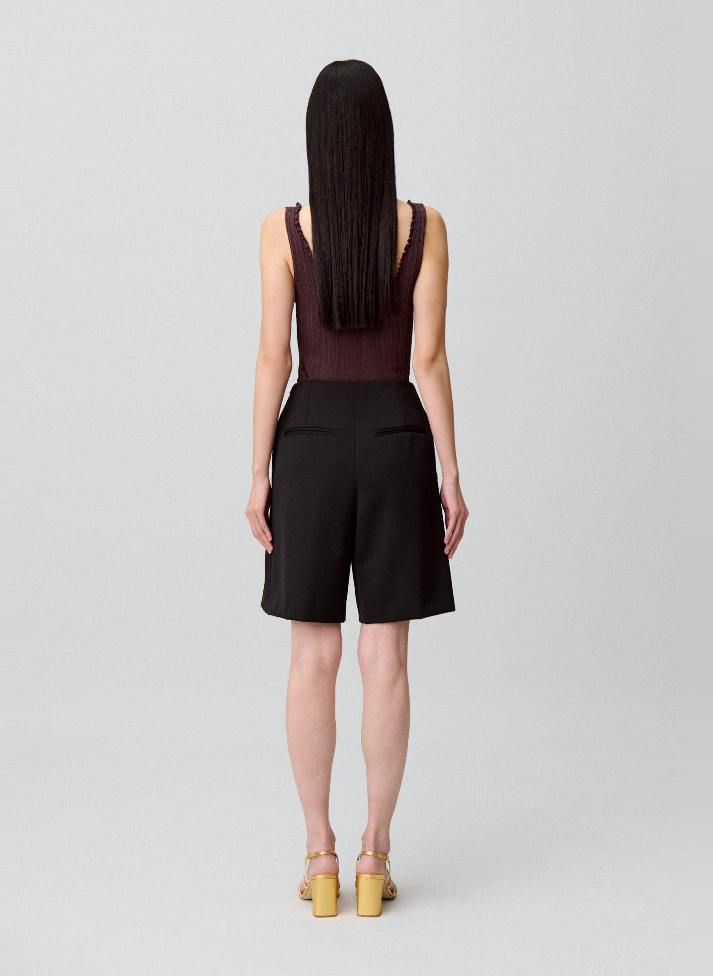 Bermuda large CLAUDIE PIERLOT Noir