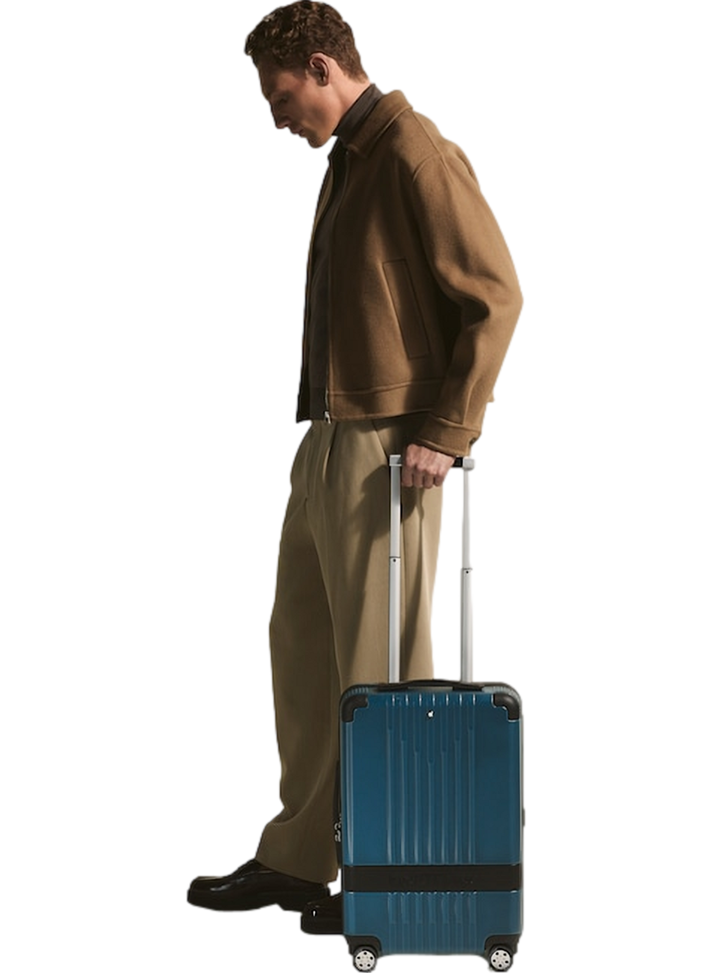 Valise en polycarbonate MONTBLANC Bleu