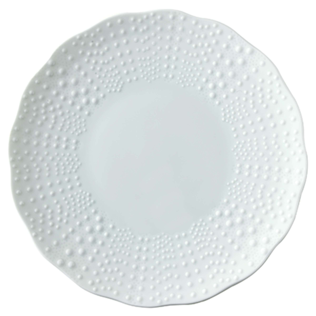 Corail - assiette de présentation 31.5 cm (lot de 3) MEDARD DE NOBLAT Blanc
