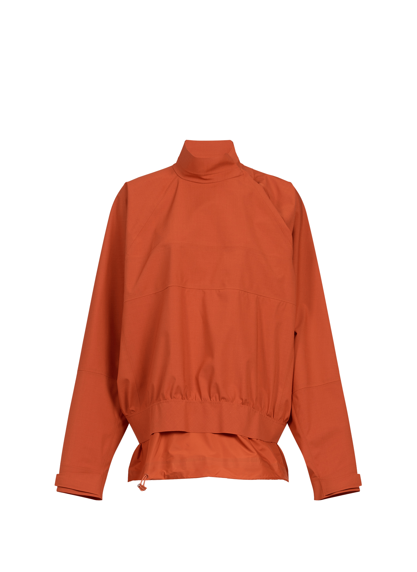 Solid Nautilus jacket with drawstrings at the waist LACOSTE Orange