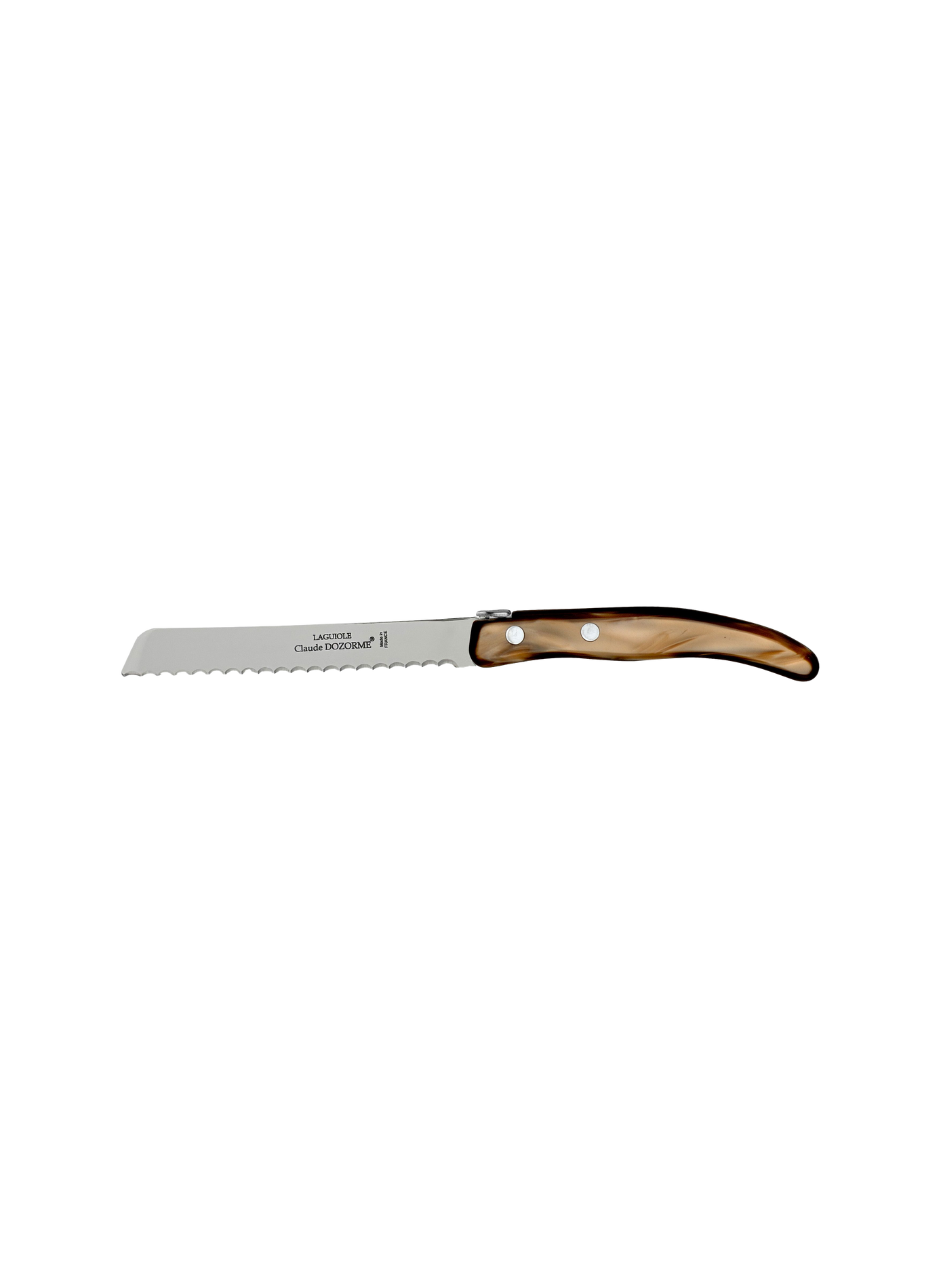 Bread Knife Berlingot DOZORME Brown