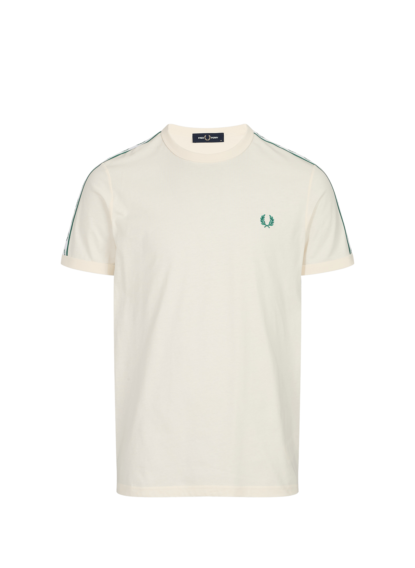 T-shirt à logo en coton FRED PERRY Beige