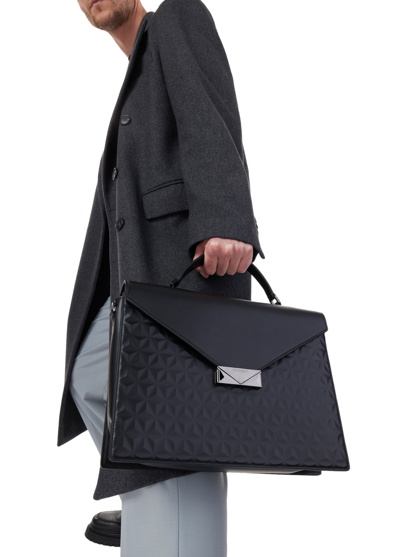 Apex Leder Dokumententasche S.T. DUPONT Schwarz