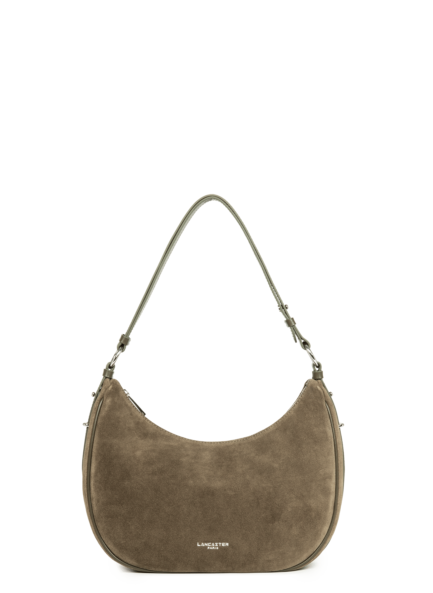 Grand sac besace - suède it  Kaki foncé