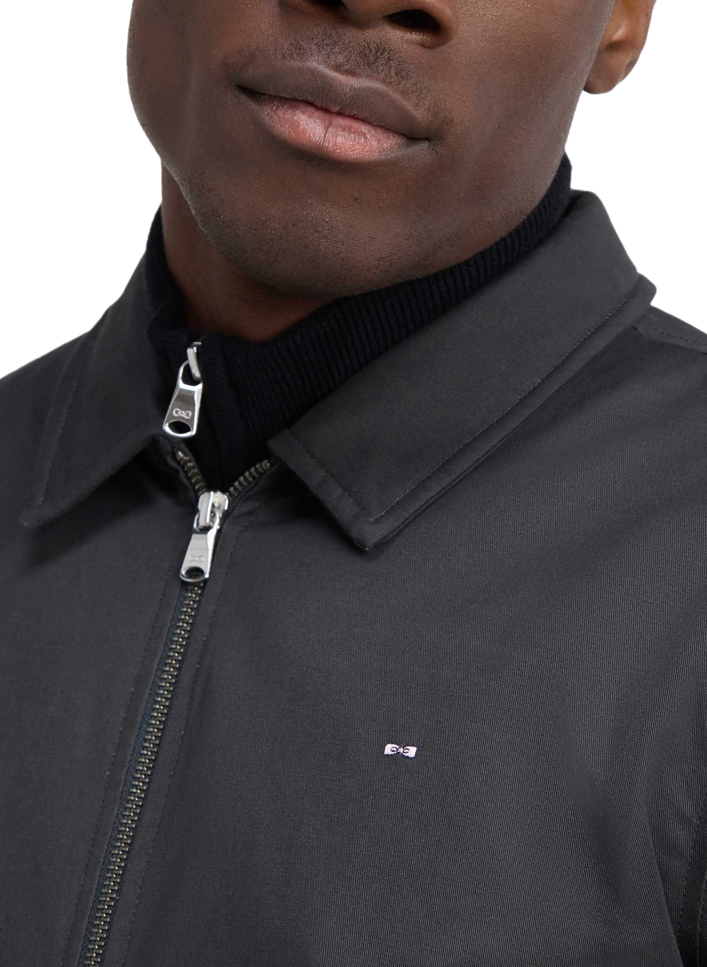 Gerade geschnittene Jacke aus Baumwollmischung EDEN PARK Khaki