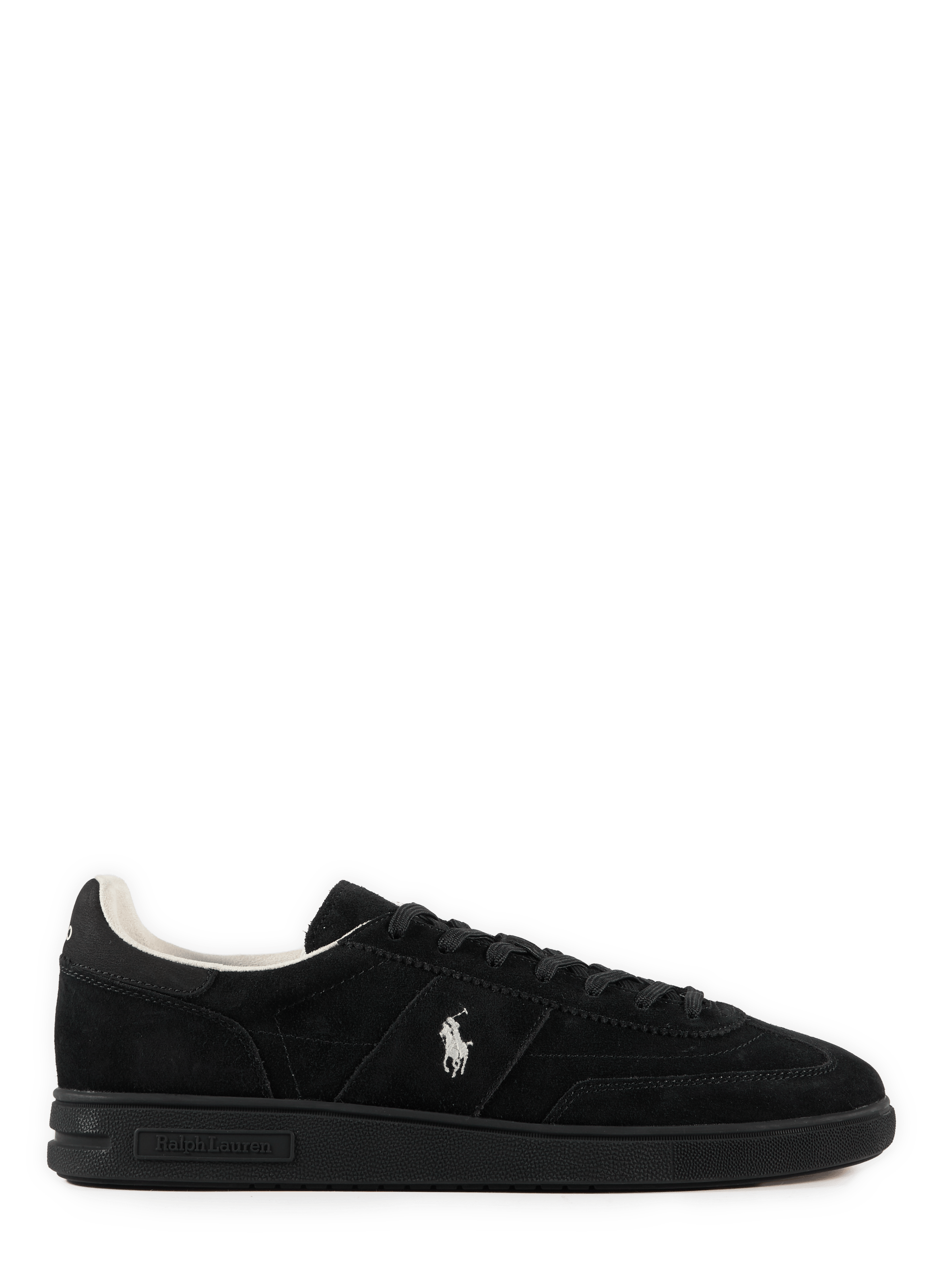 Low-top leather sneakers POLO RALPH LAUREN Black