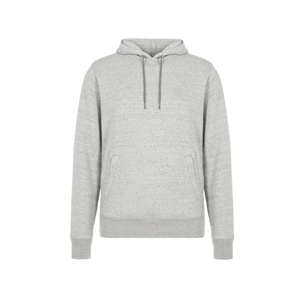 Hoodie chiné en coton mélangé