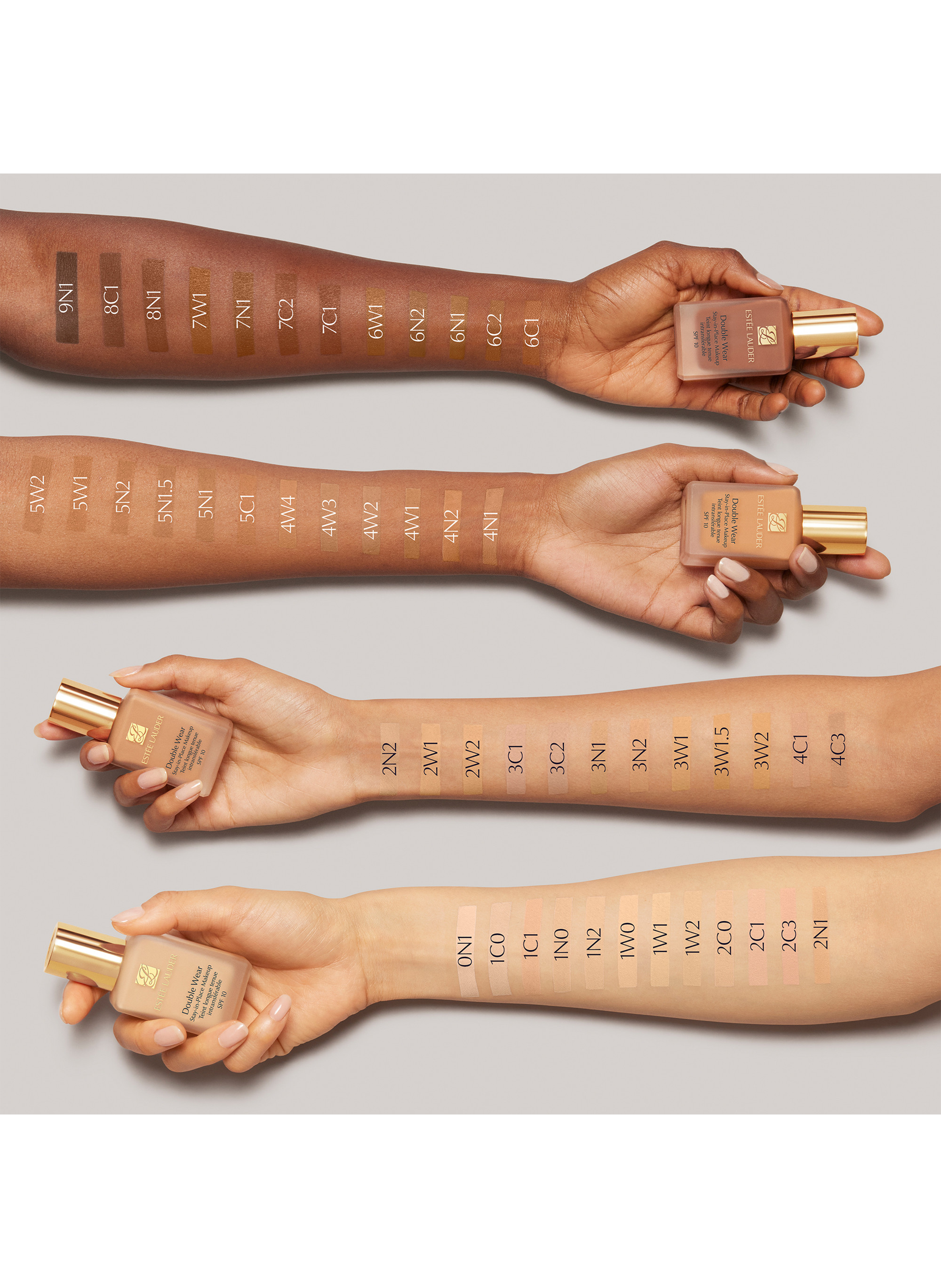 Double Wear - Stay-in-Place Foundation SPF 10 5c2 sepia