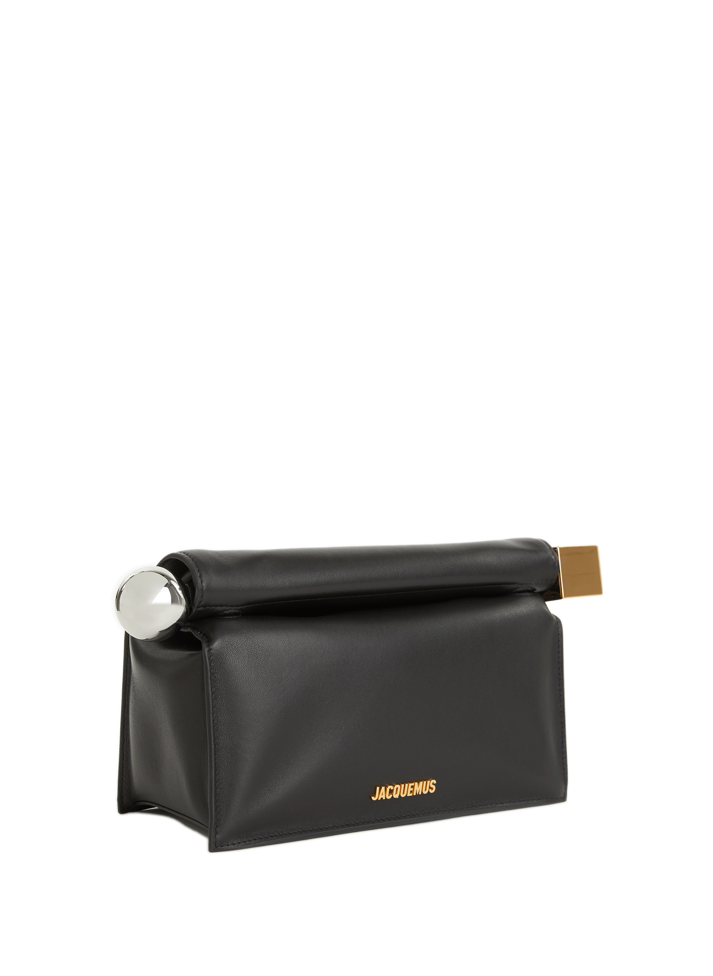 La Pochette Rond Carré clutch  JACQUEMUS Black