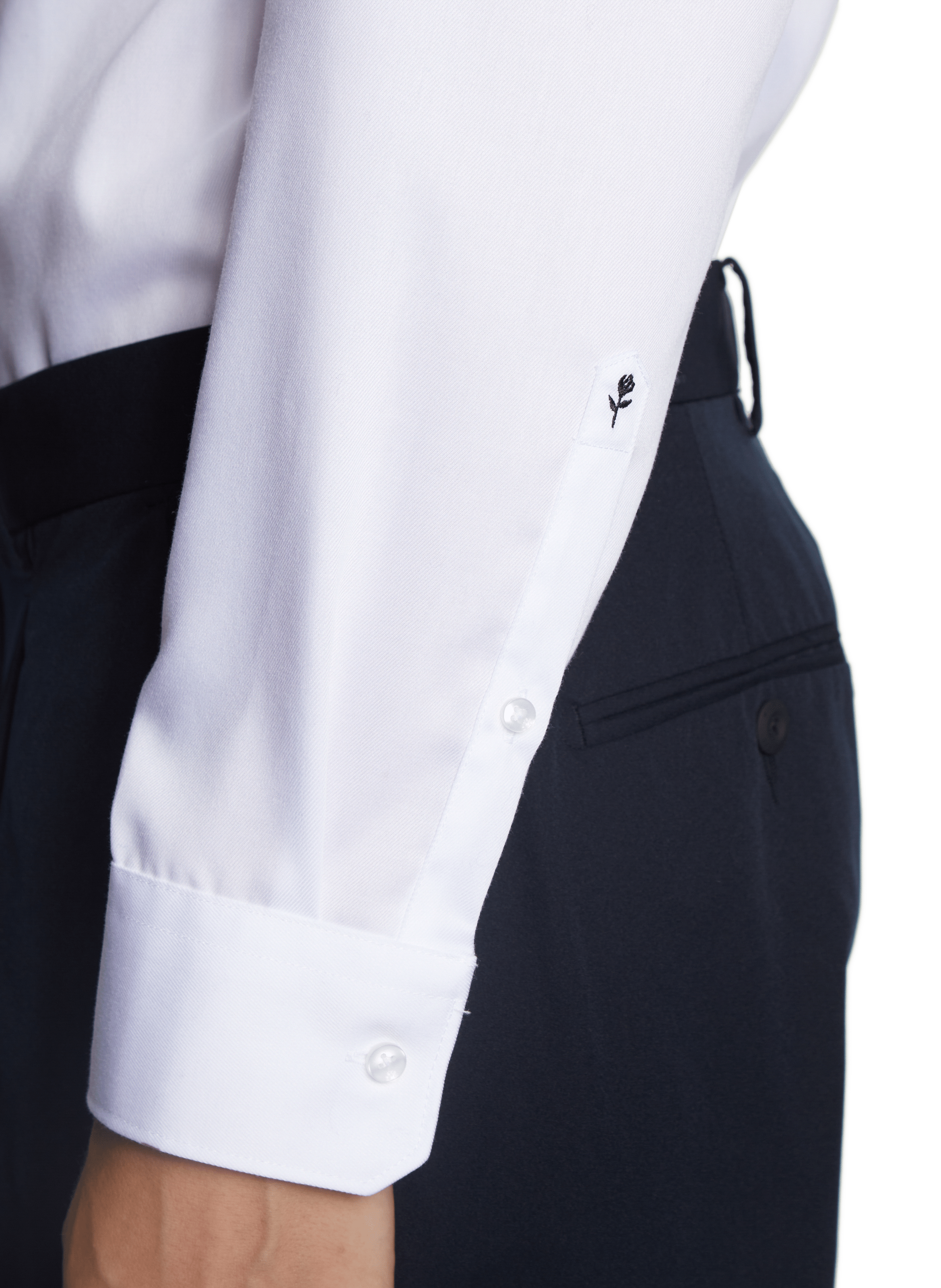 Chemise slim sans repassage SEIDENSTICKER Blanc