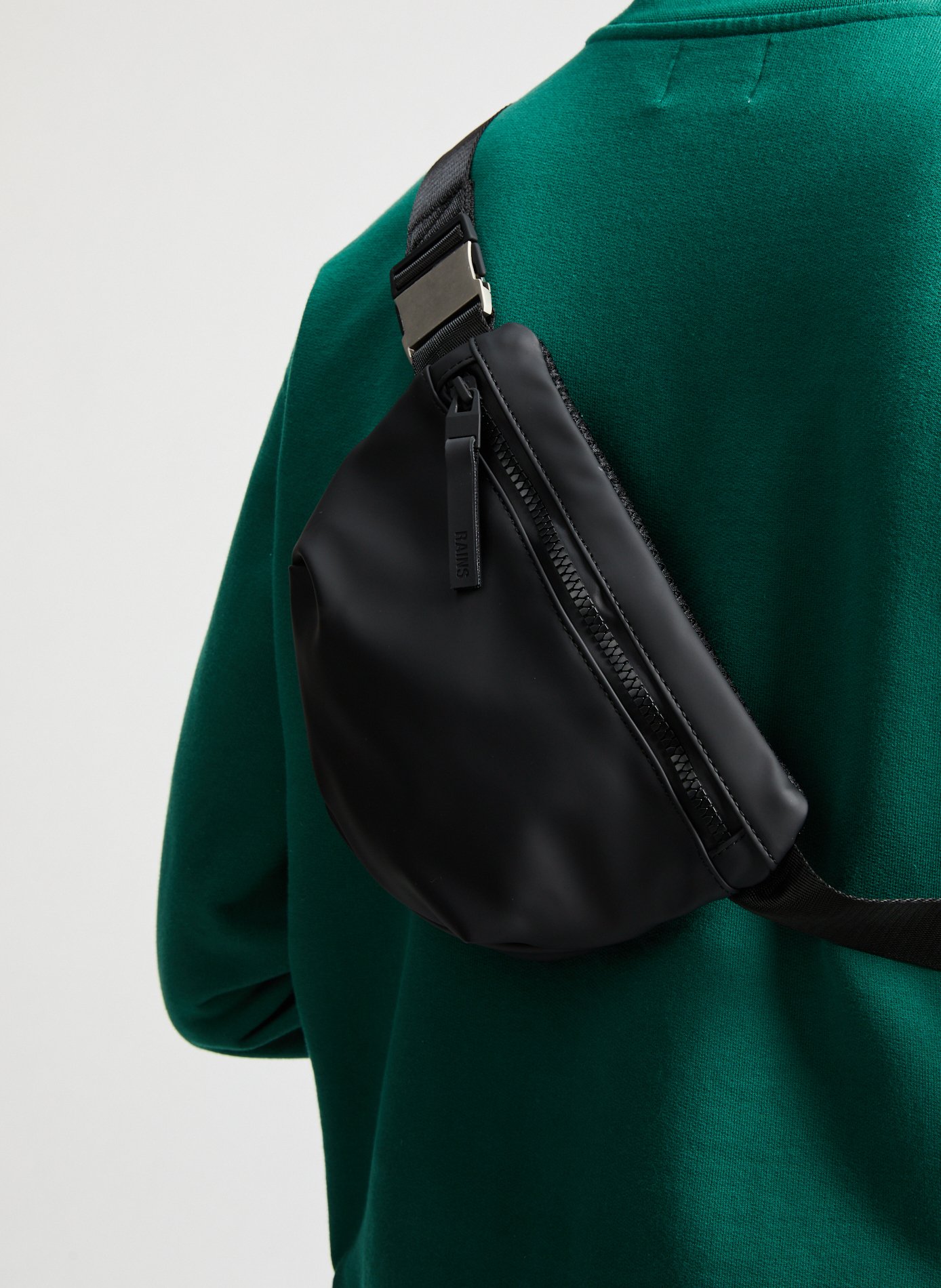 Sac à bandoulière Valera Bum RAINS Noir