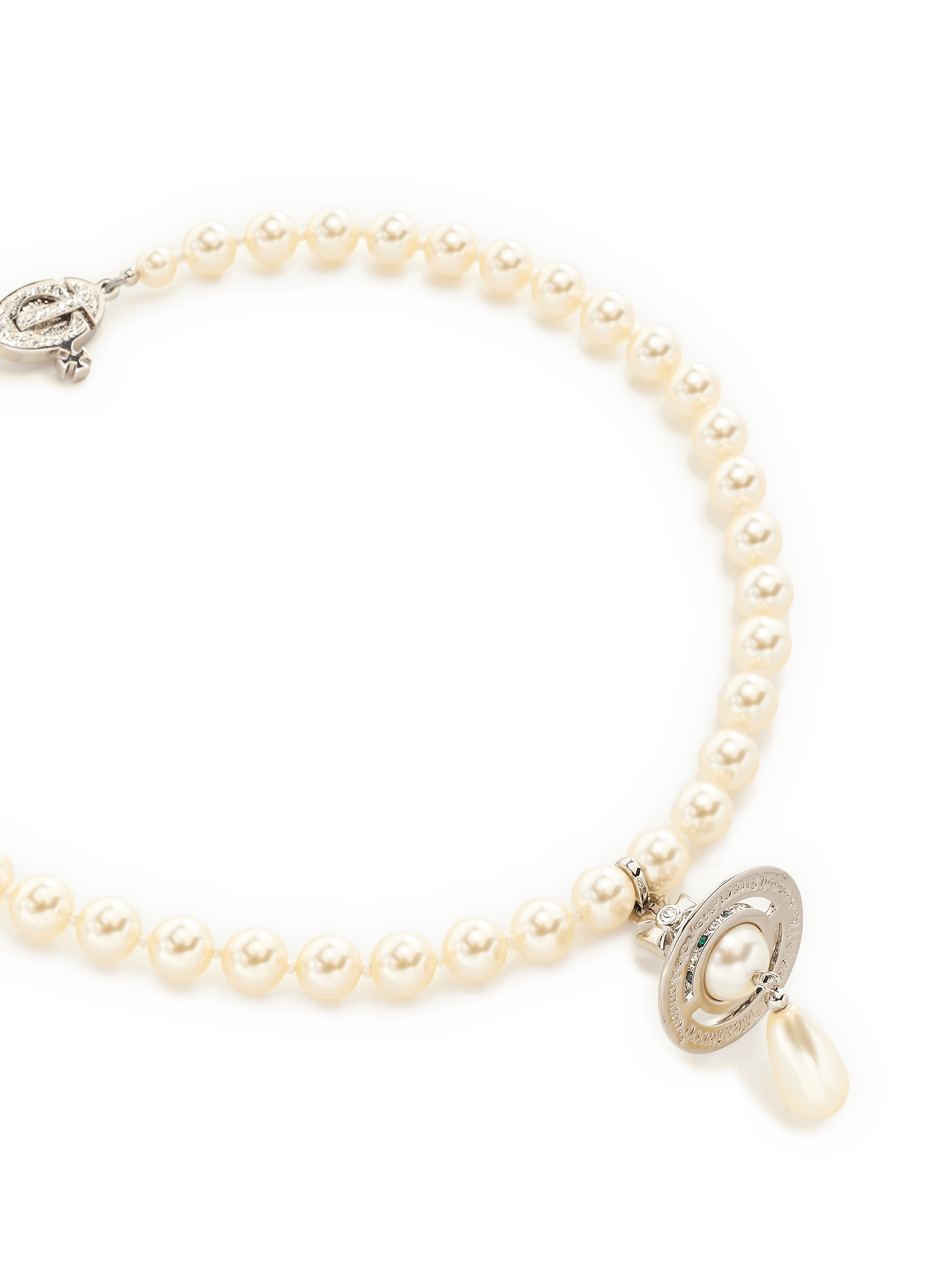 Perlenhalskette VIVIENNE WESTWOOD Silber