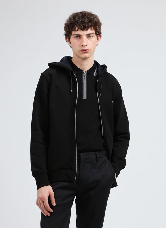 Hoodie en coton Noir by PAUL SMITH PAUL SMITH Hoodie en coton Noir