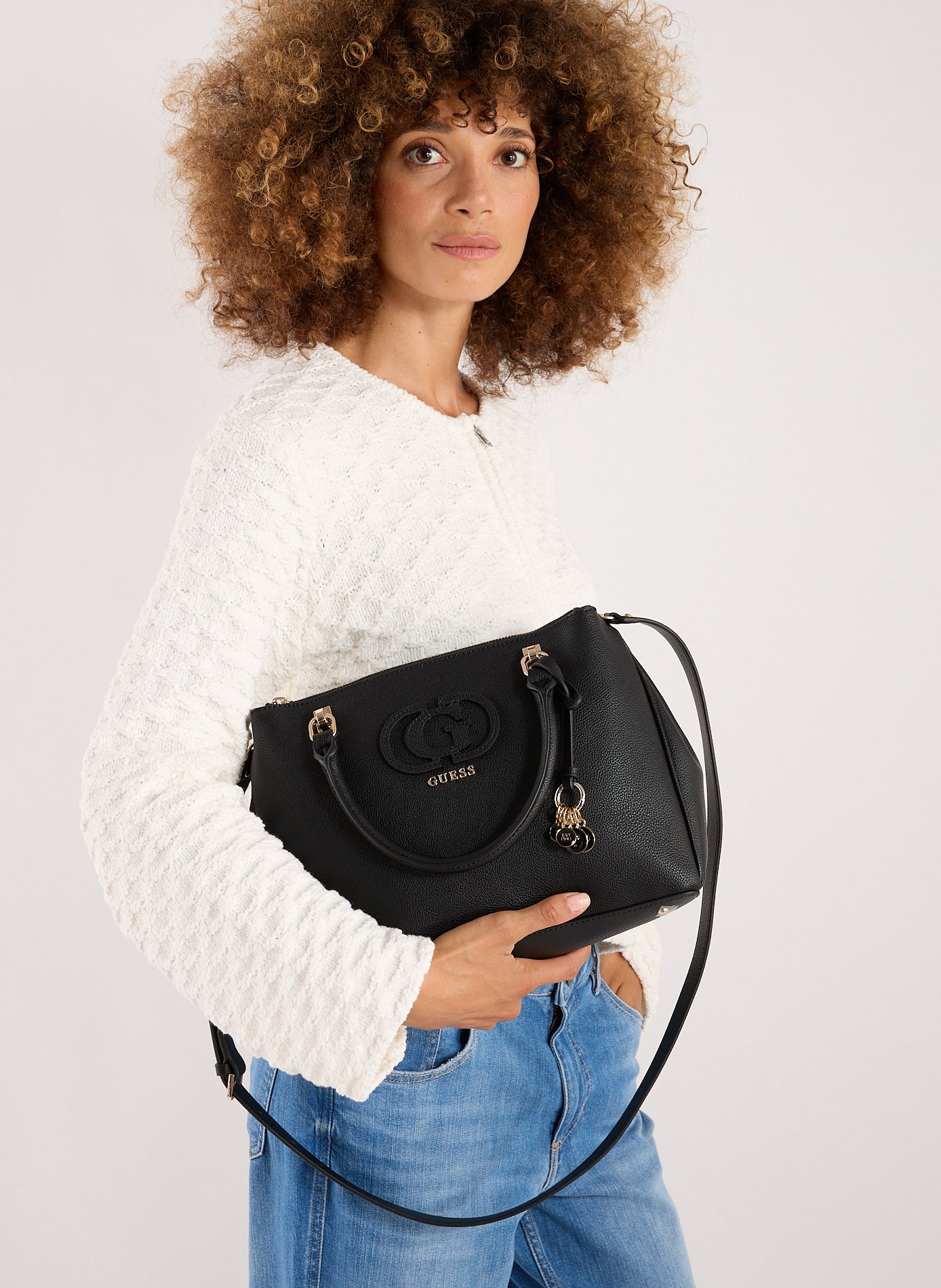 Sac à main Calebra GUESS Noir