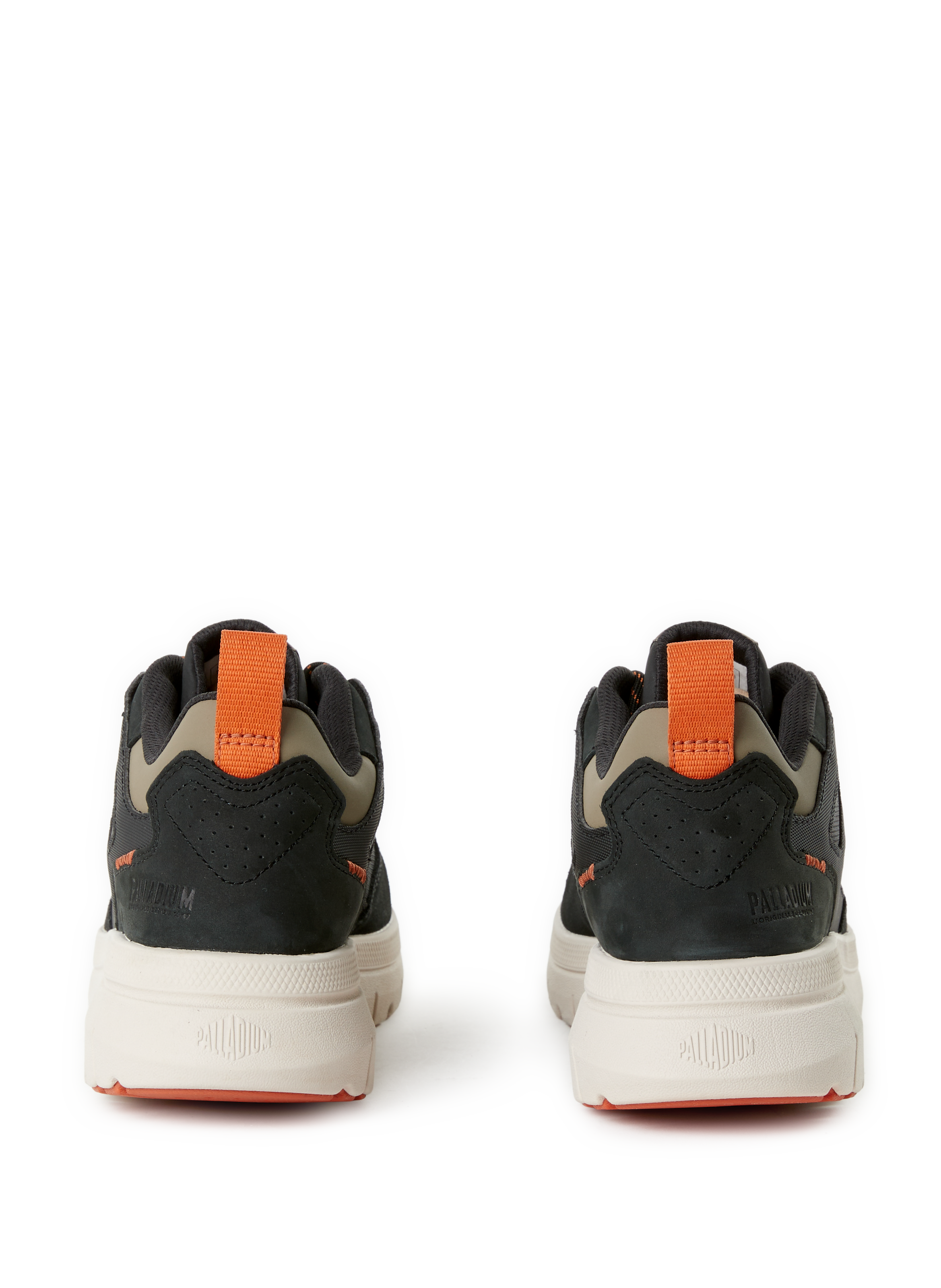 Mixed leather sneakers PALLADIUM Black