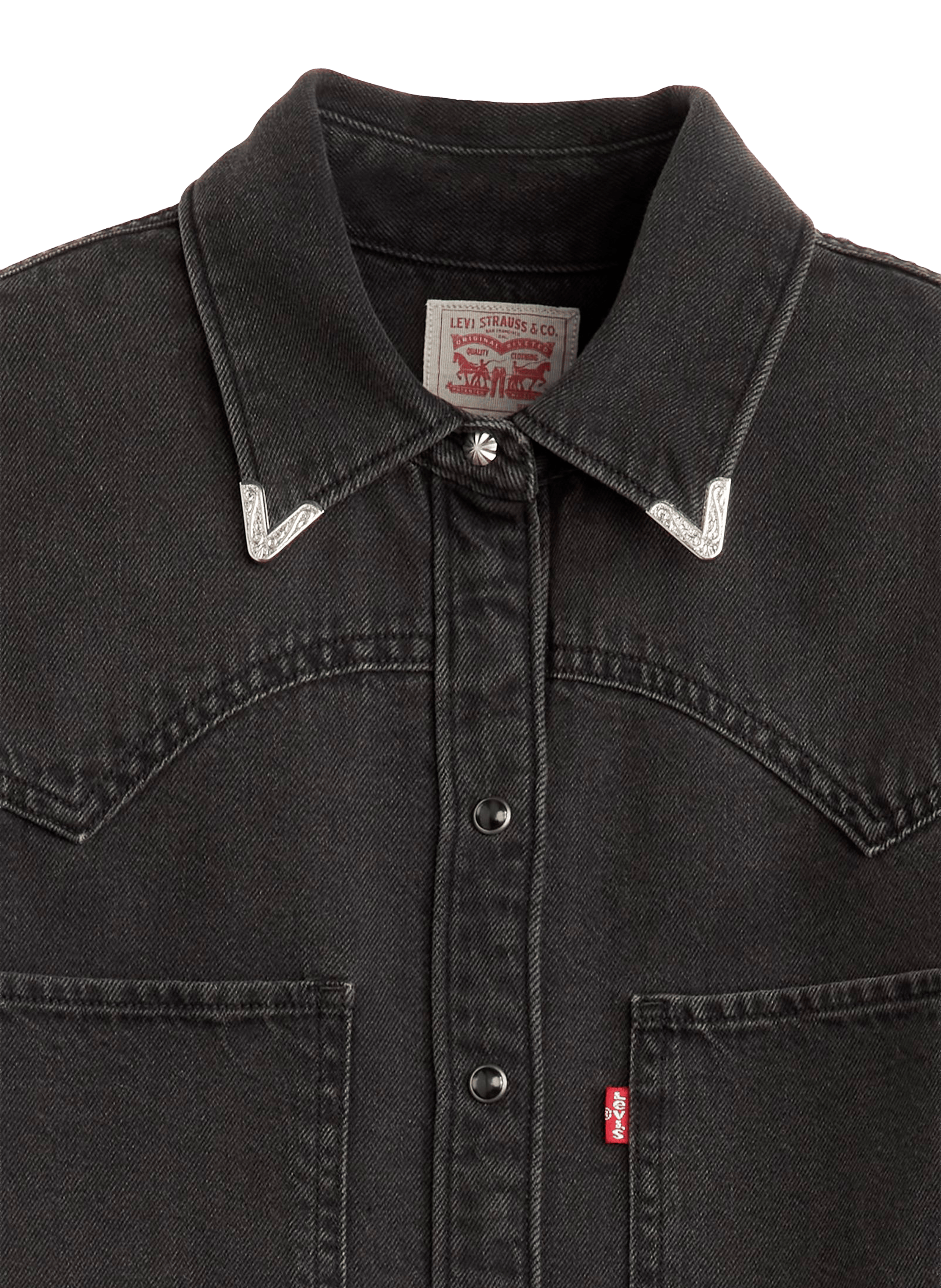 Chemise en jean LEVI'S Noir