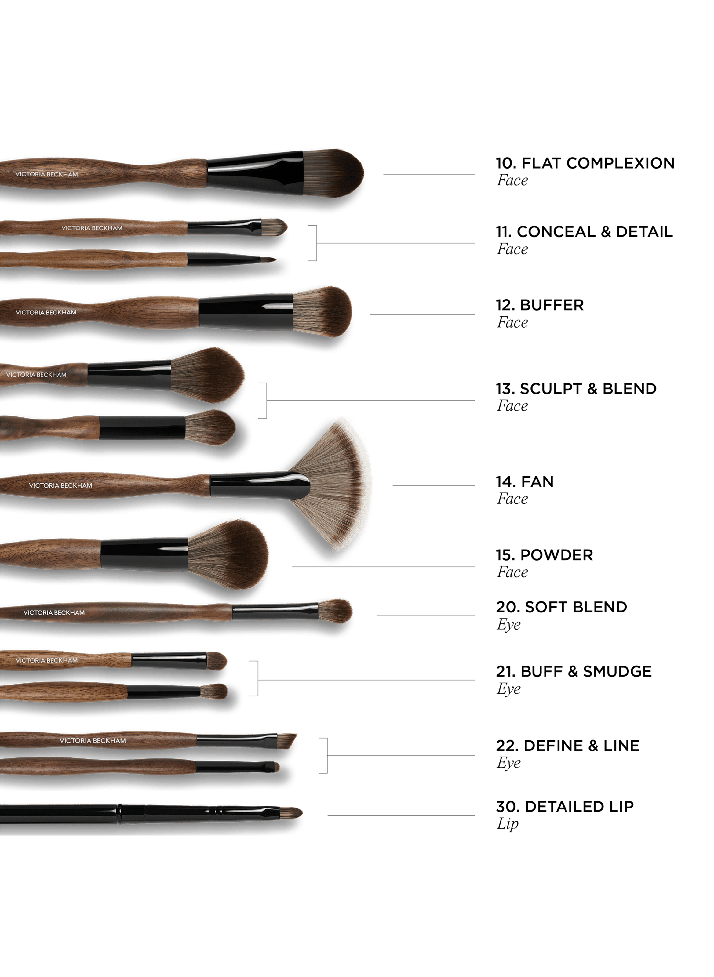 Brush Collection VICTORIA BECKHAM No color