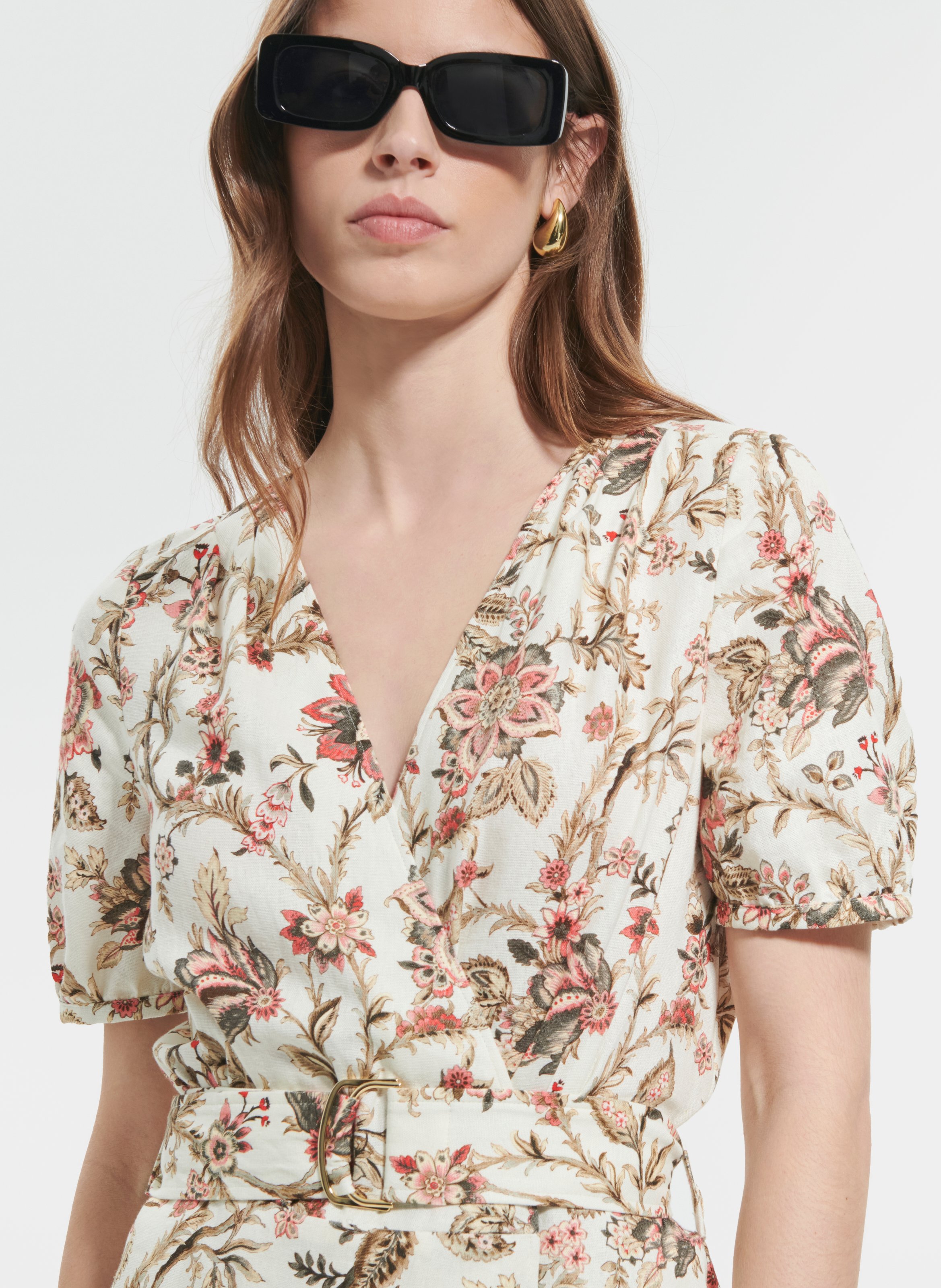 Robe  russelina (russella mc 3/4) Multicolore