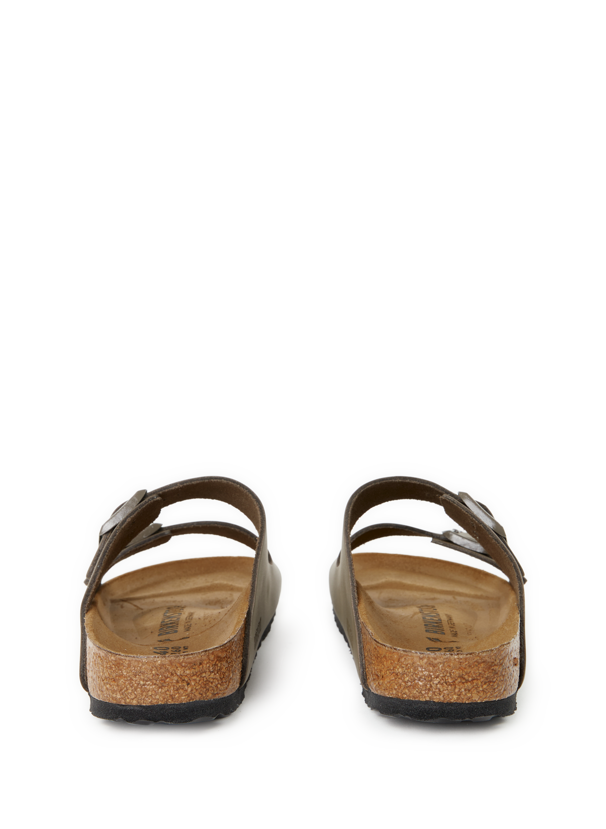 Arizona cow leather sandals BIRKENSTOCK Grey