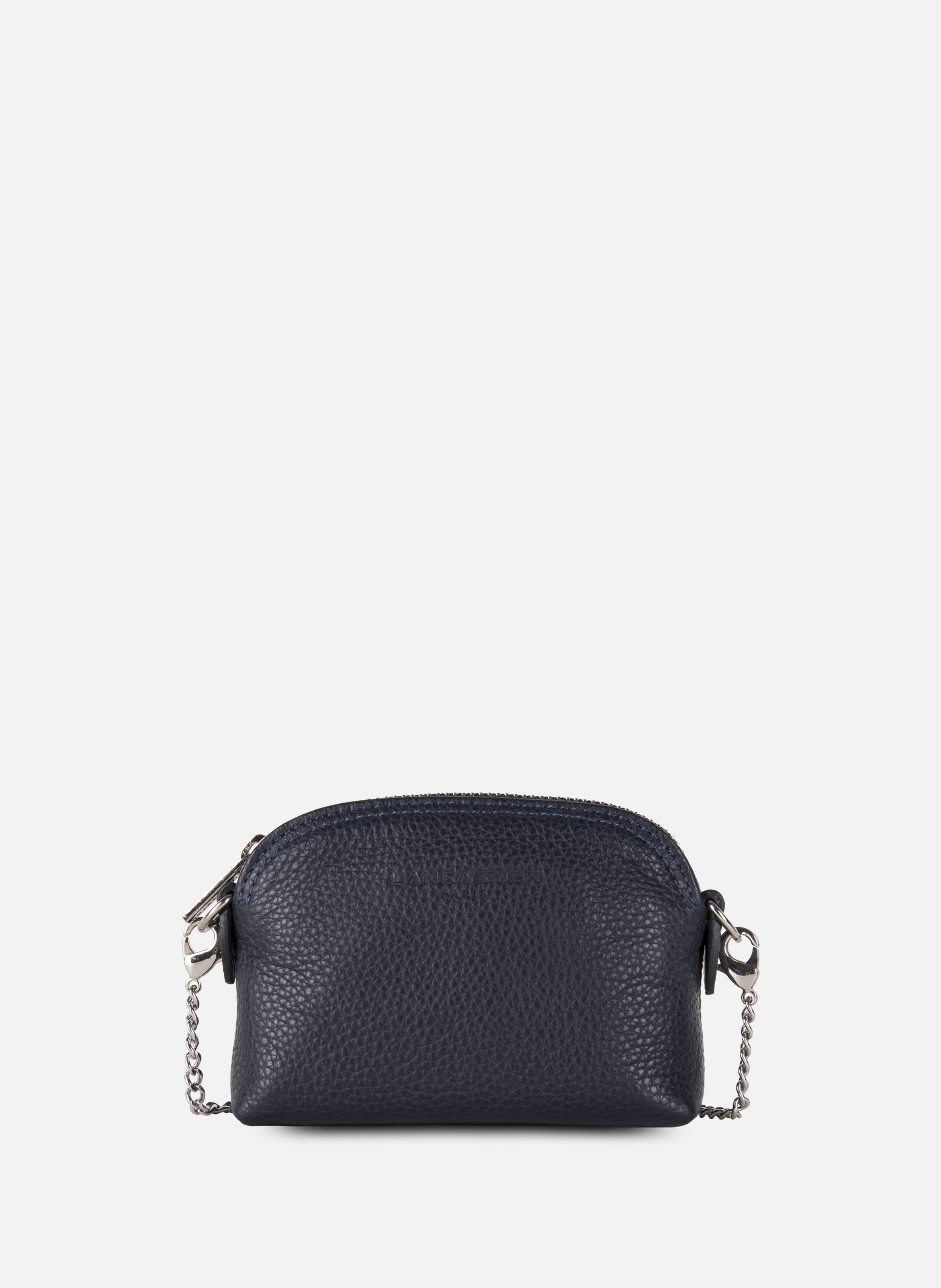 LANCASTER Small coin purse - Foulonné PM Blue